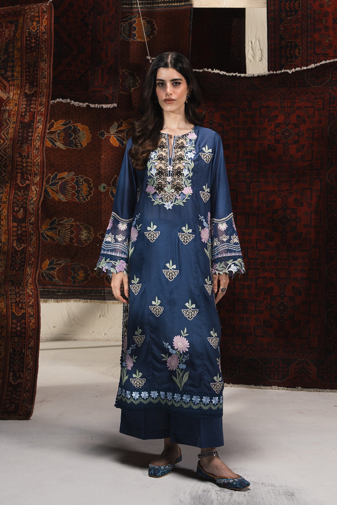 EMBROIDERED SUIT (E3041/103/603) - Image 2