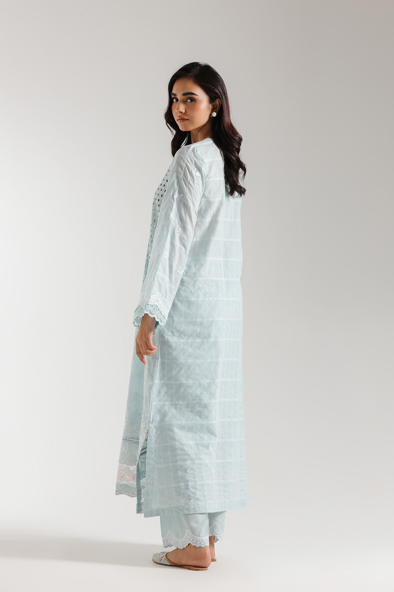 EMBROIDERED SUIT (E3055/103/617) - Image 3
