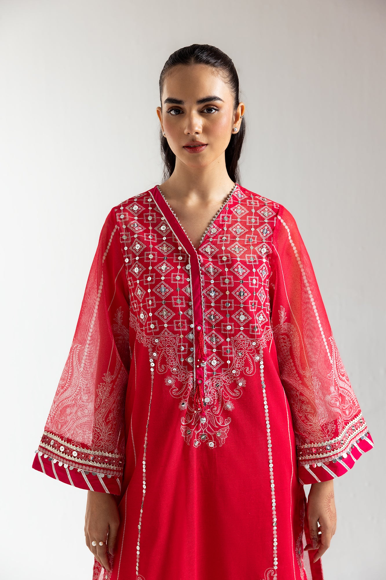 EMBROIDERED SUIT (E3076/103/418) - Image 4