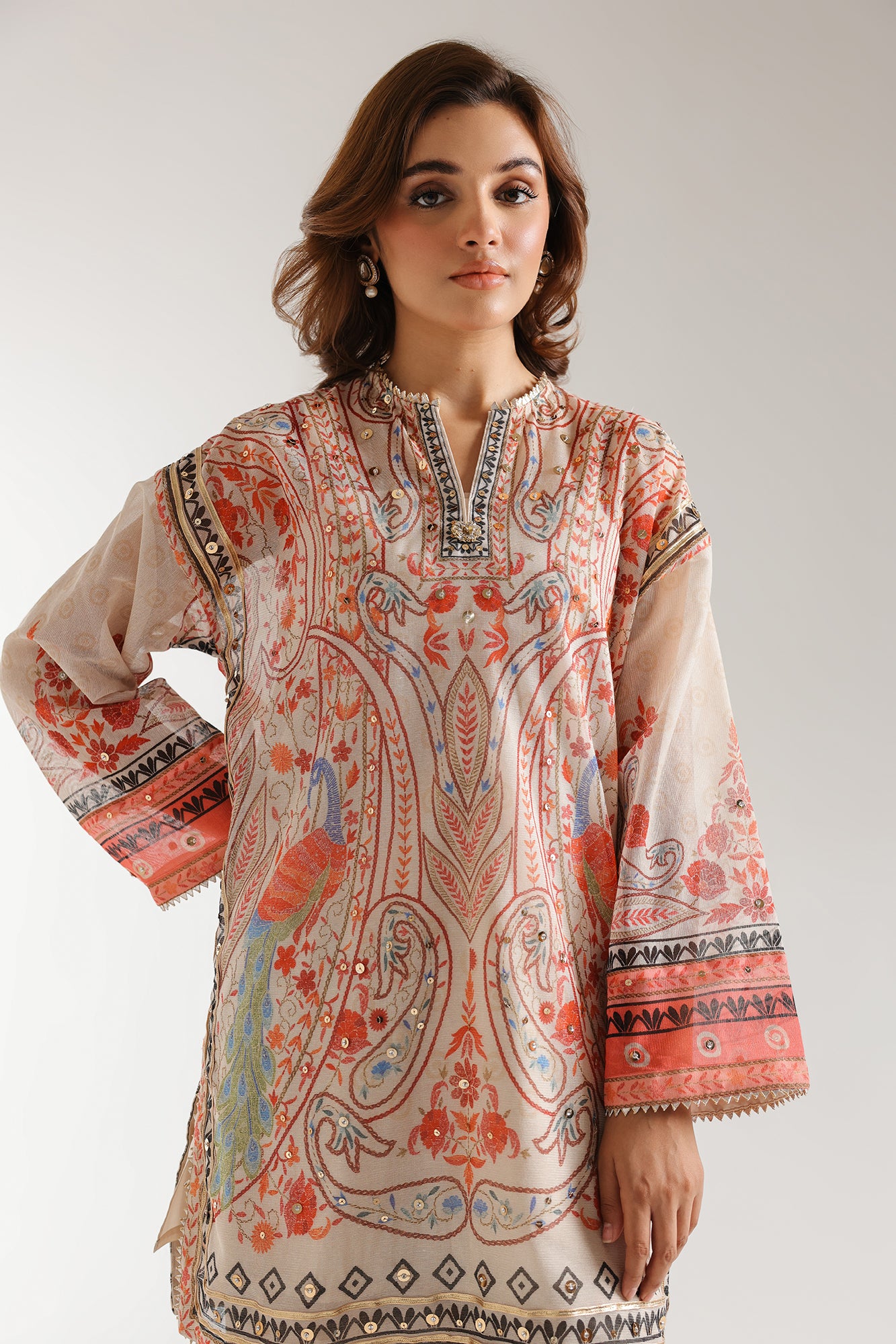 EMBROIDERED SUIT (E3078/103/227)