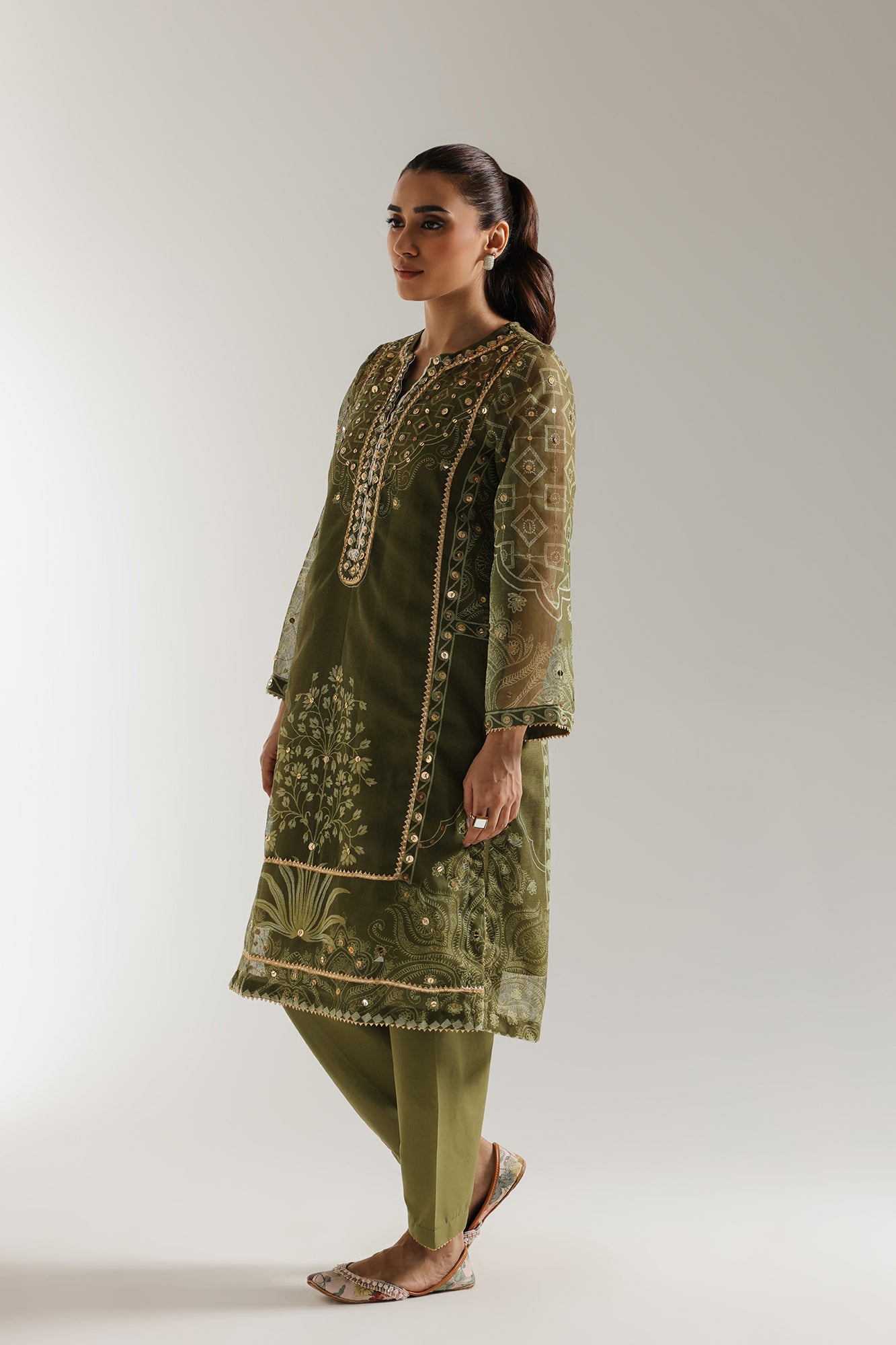 EMBROIDERED SUIT (E3080/103/120) - Image 2