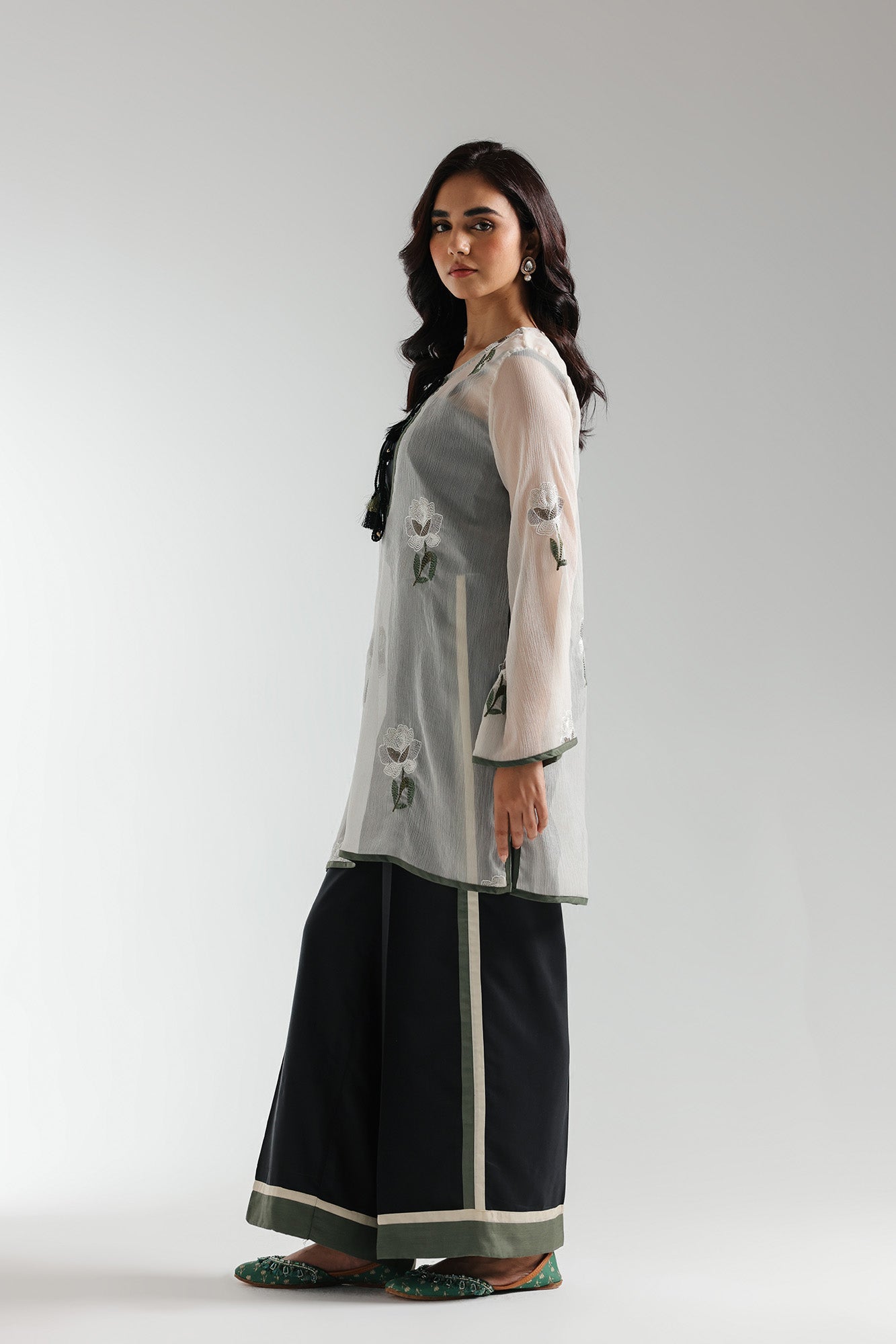 EMBROIDERED SUIT (E3082/103/004) - Image 2