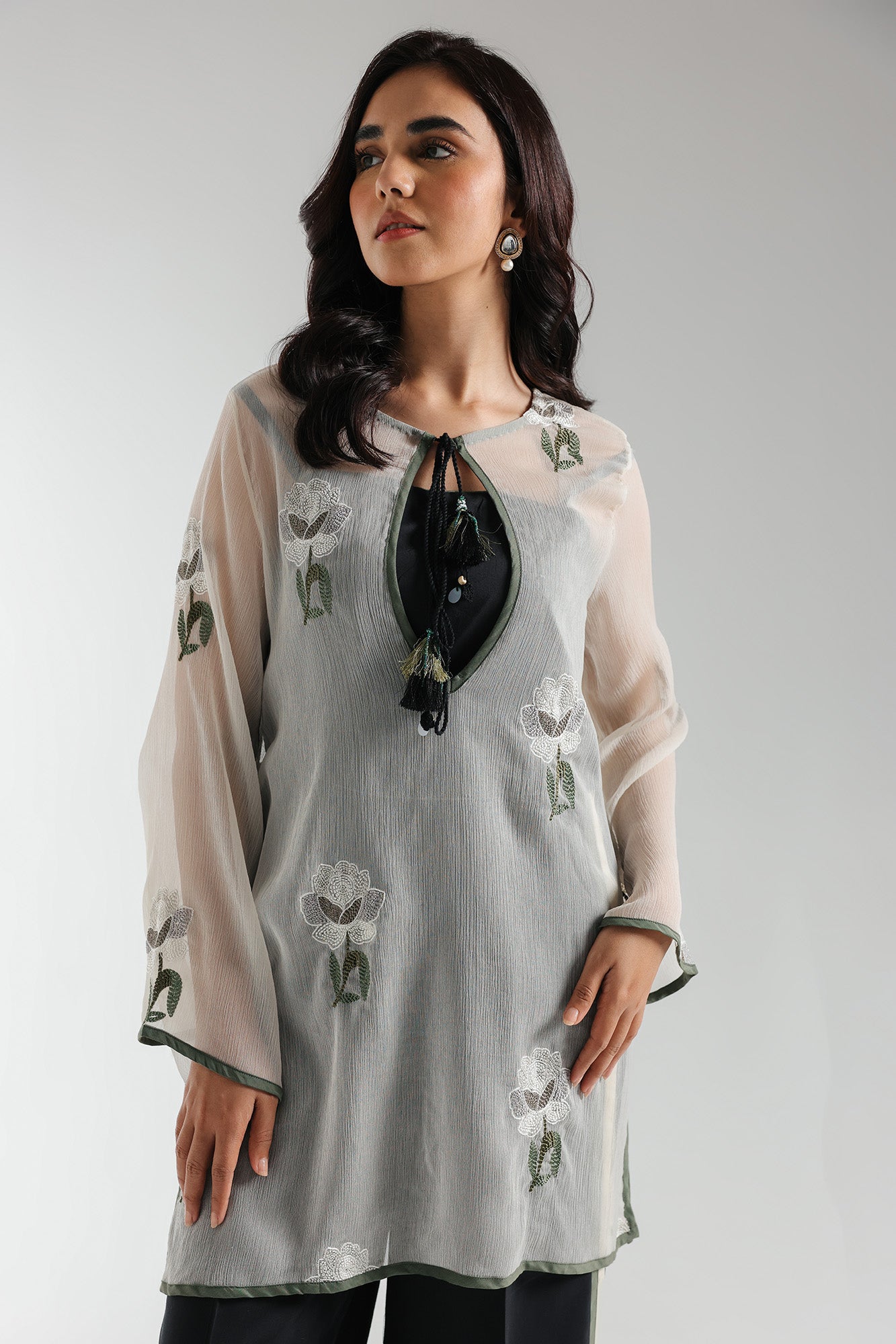 EMBROIDERED SUIT (E3082/103/004) - Image 3