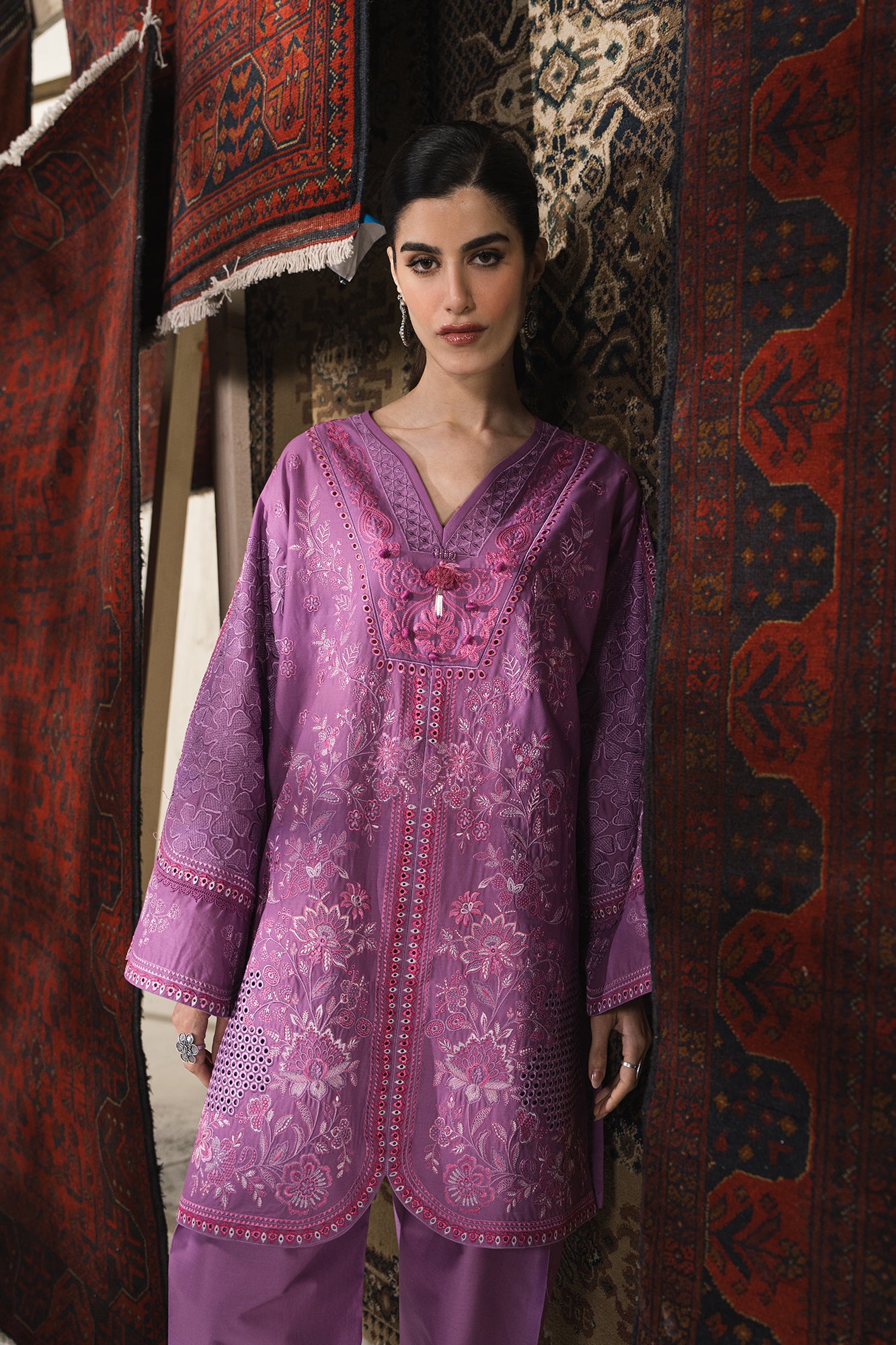 EMBROIDERED SUIT (E3114/103/522) - Image 7