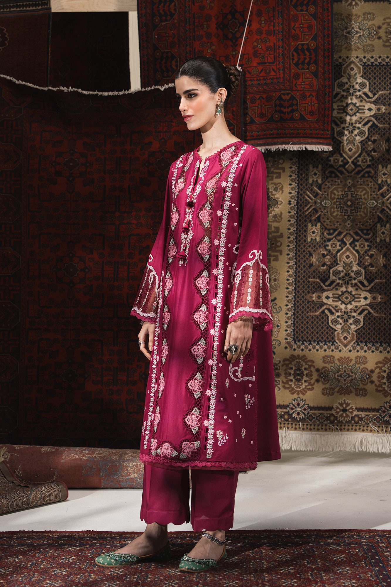 EMBROIDERED SUIT (E3118/103/521) - Image 3