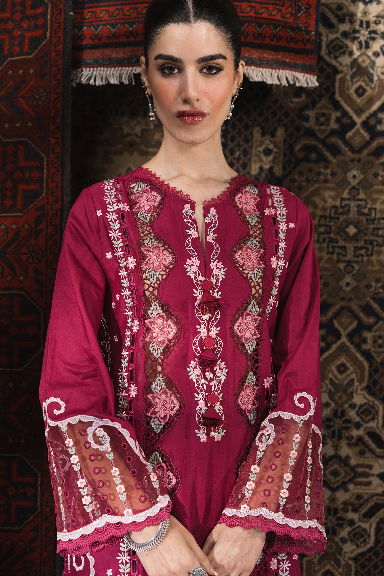 EMBROIDERED SUIT (E3118/103/521) - Image 6