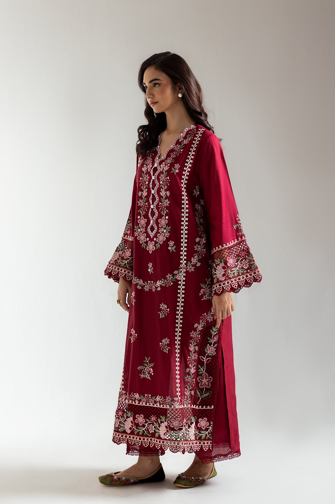 EMBROIDERED SUIT (E3182/103/304) - Image 3