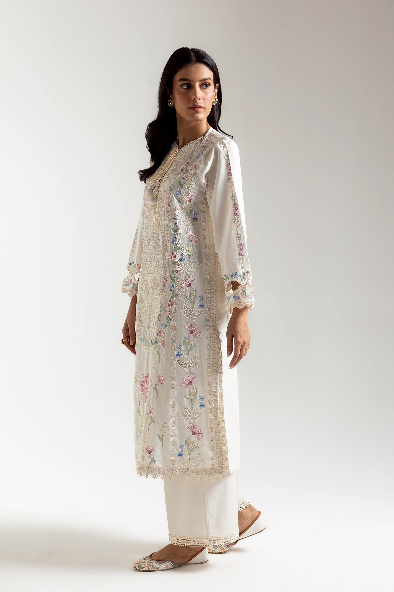 EMBROIDERED SUIT (E3184/103/005) - Image 3
