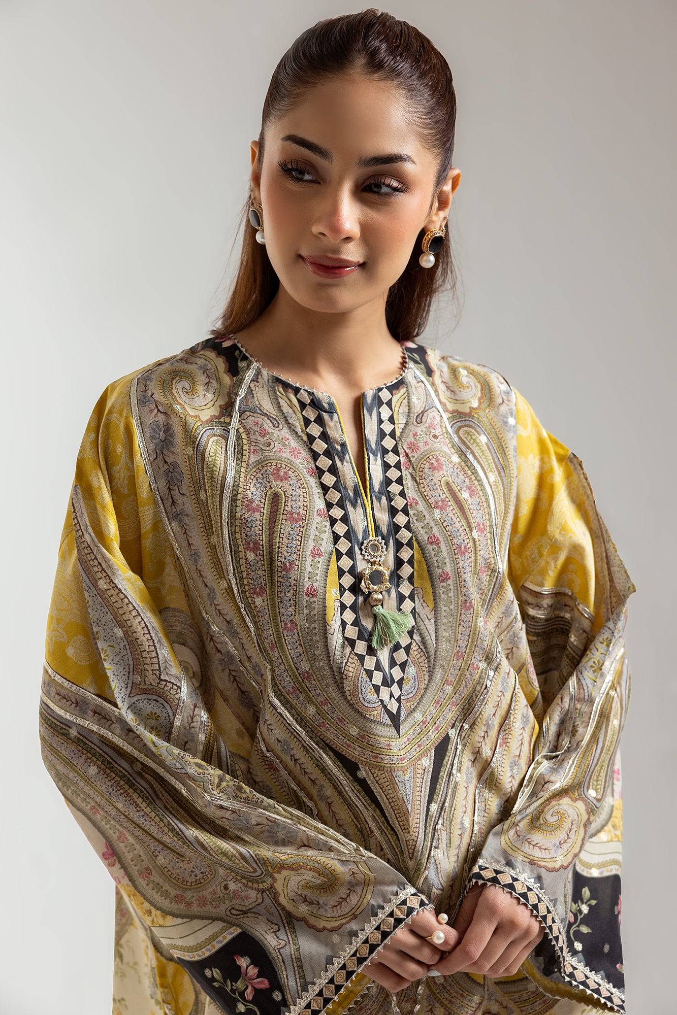 EMBROIDERED SUIT (E3246/103/101) - Image 4