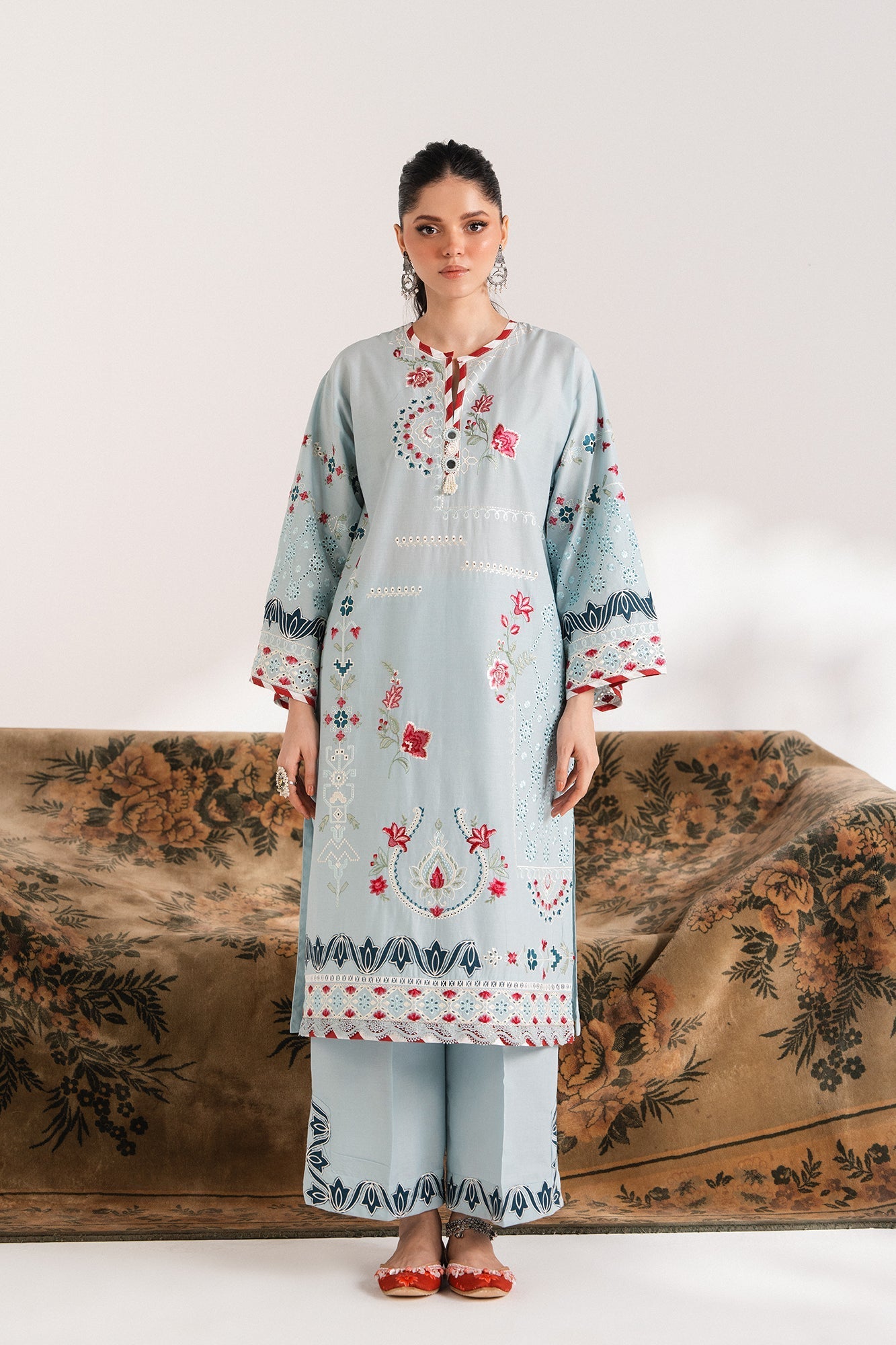 EMBROIDERED SUIT (E103/617/3317) - Image 2