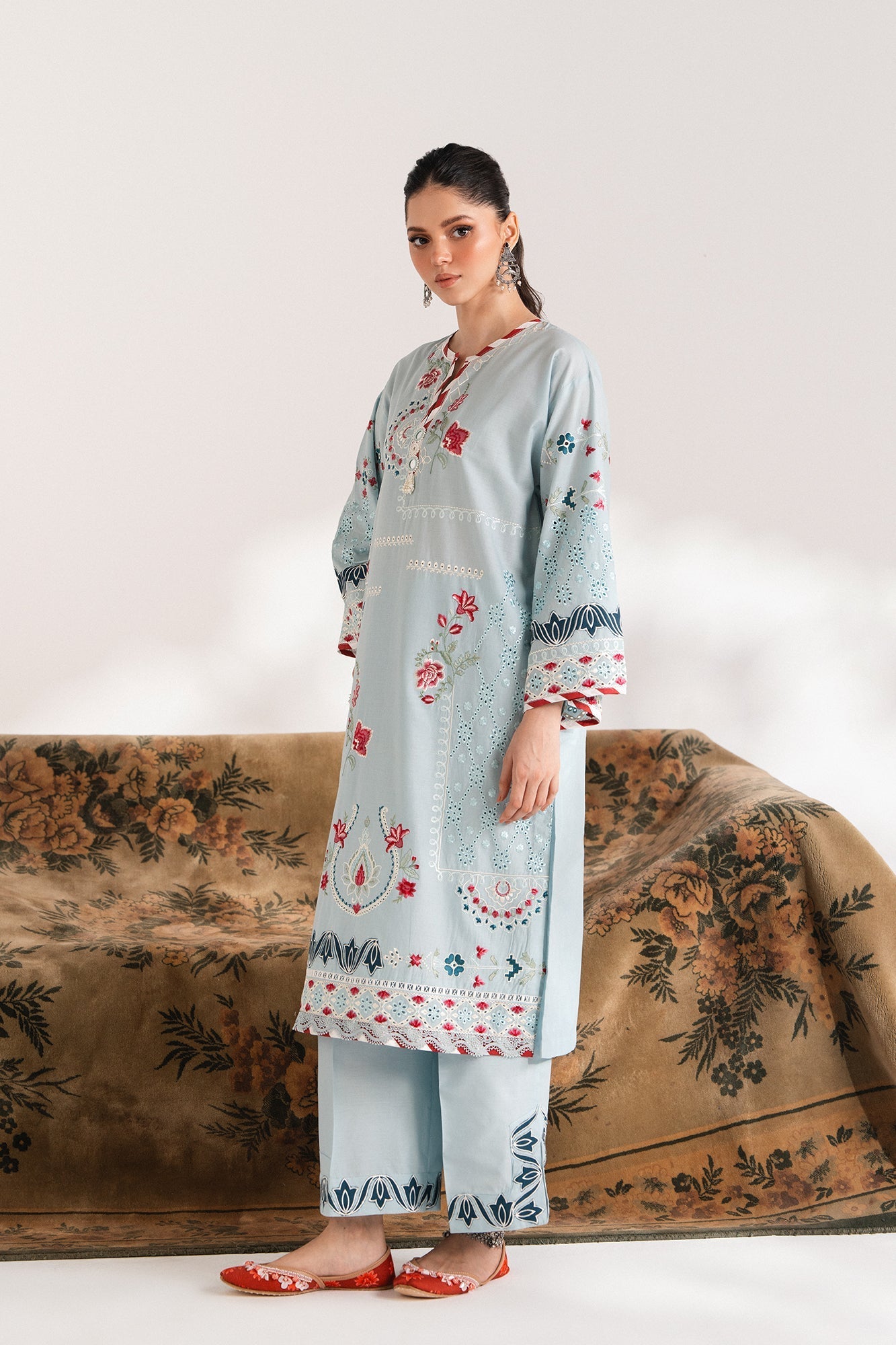 EMBROIDERED SUIT (E103/617/3317) - Image 3