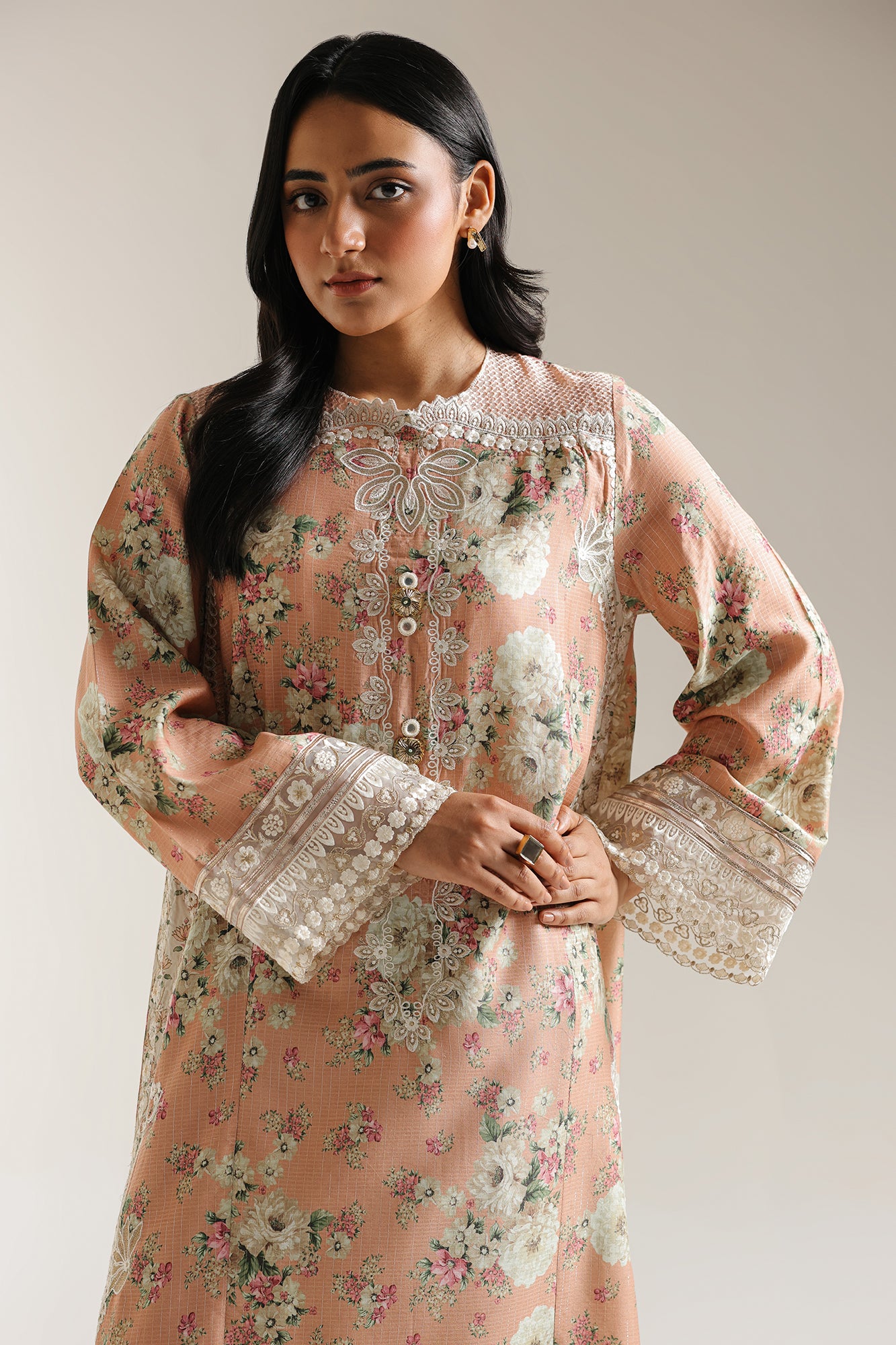 EMBROIDERED SUIT (E3336/103/215) - Image 4