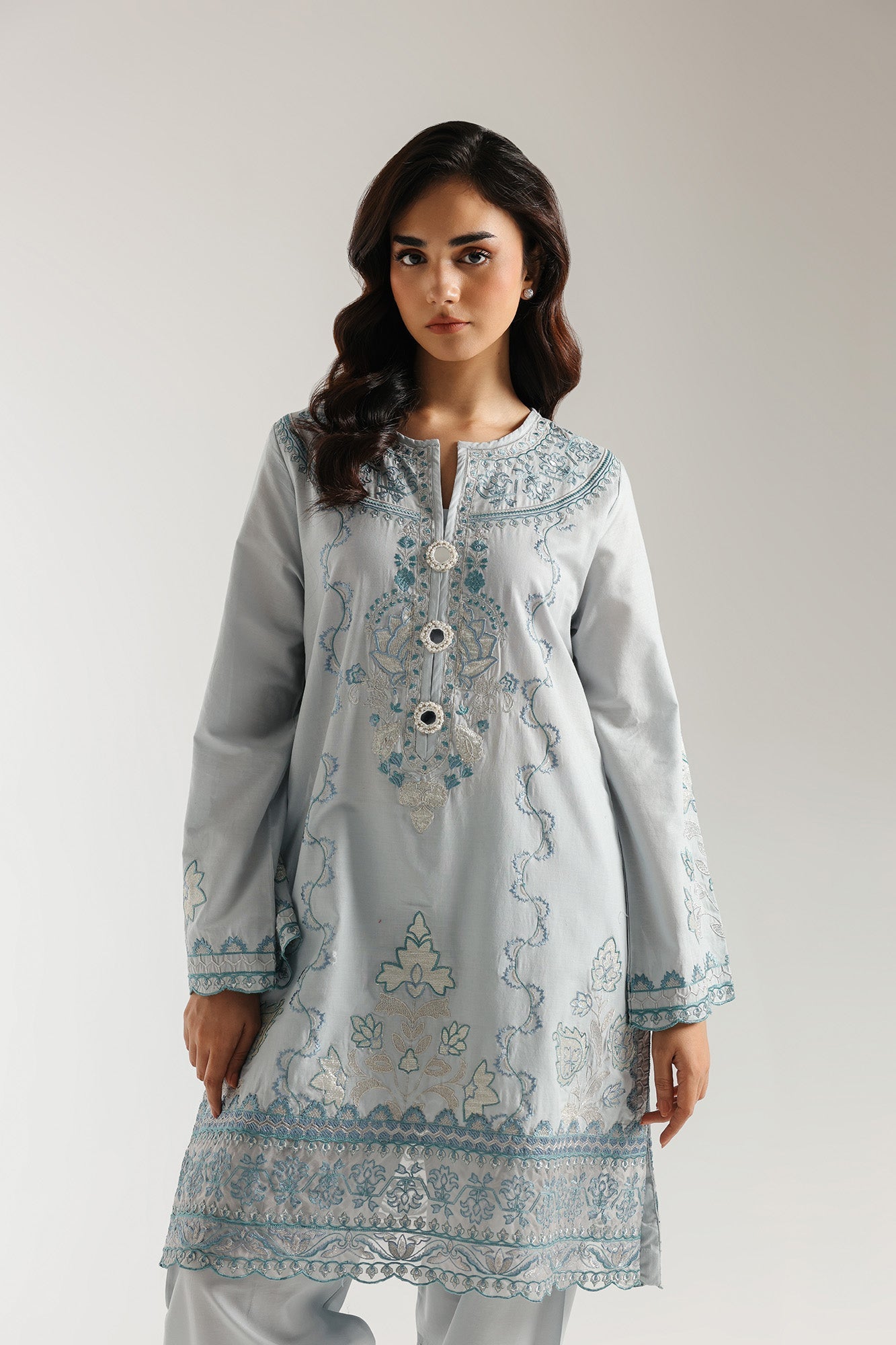 EMBROIDERED SUIT (E3394/103/722) - Image 5