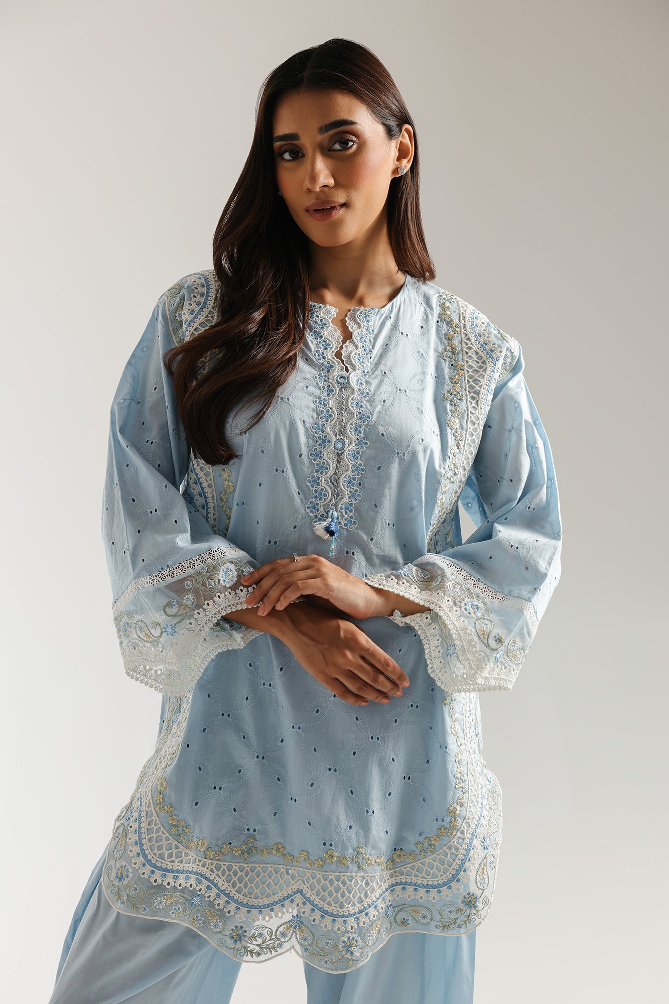 EMBROIDERED SUIT (E3408/103/633) - Image 4