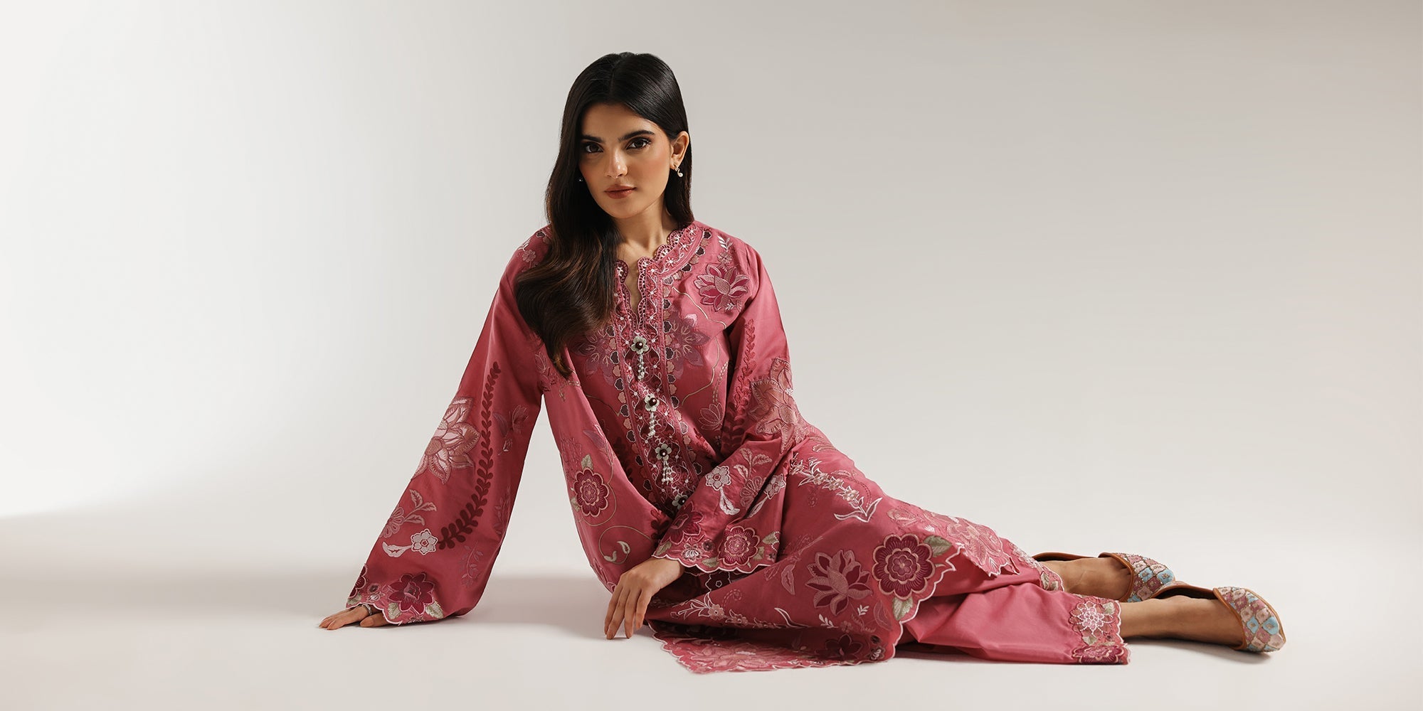 EMBROIDERED SUIT (E3445/103/406) - Image 5