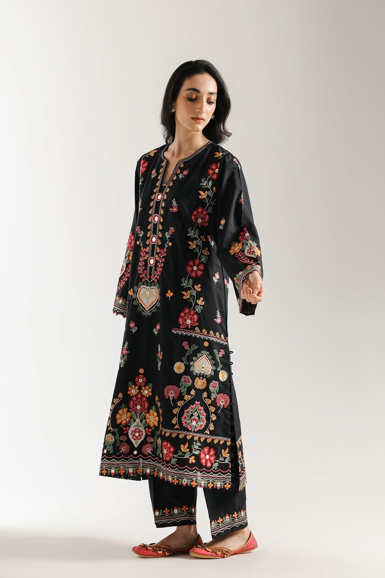 EMBROIDERED SUIT (E3473/103/902) - Image 2