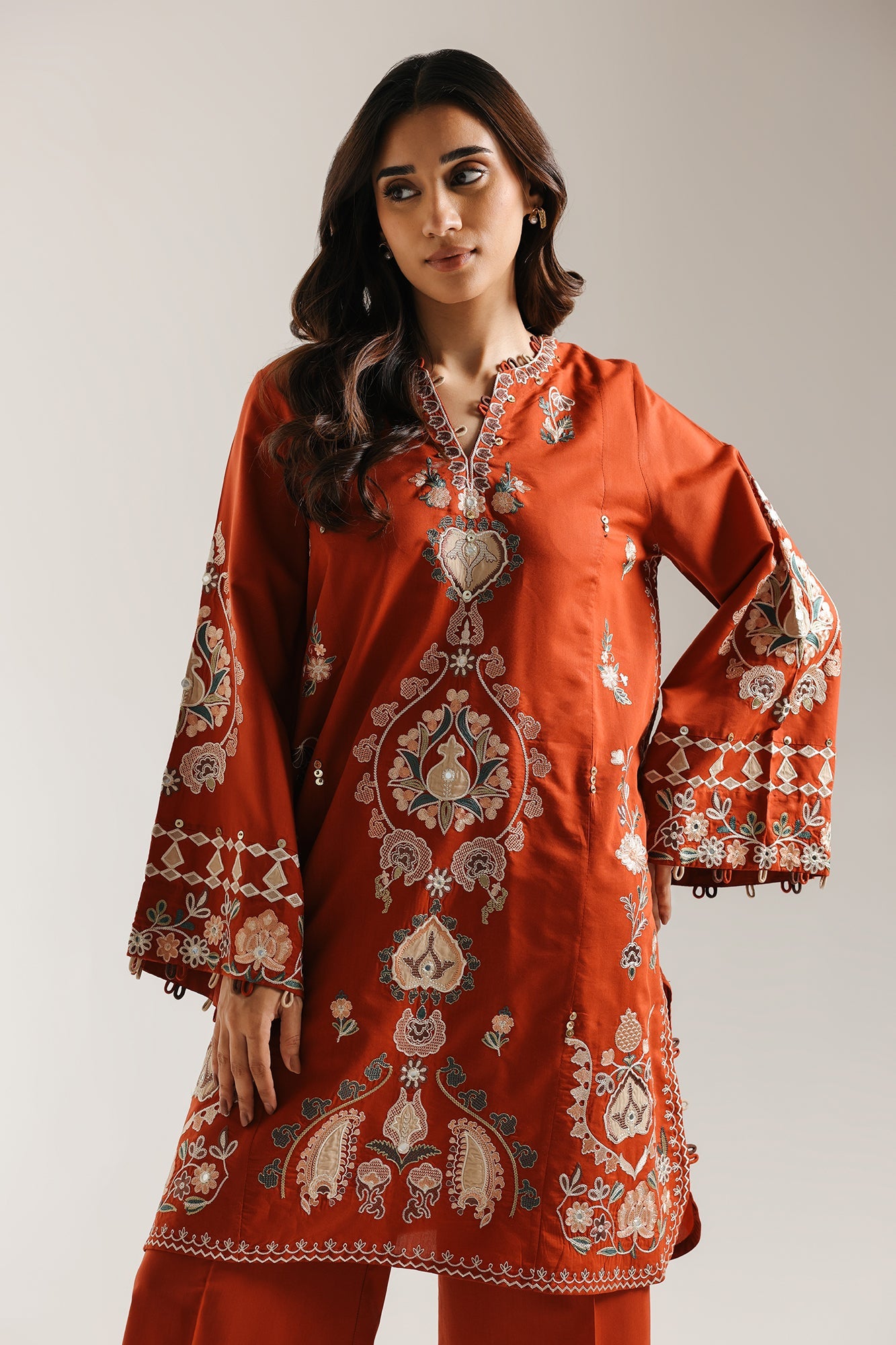 EMBROIDERED SUIT (E3480/103/305) - Image 4
