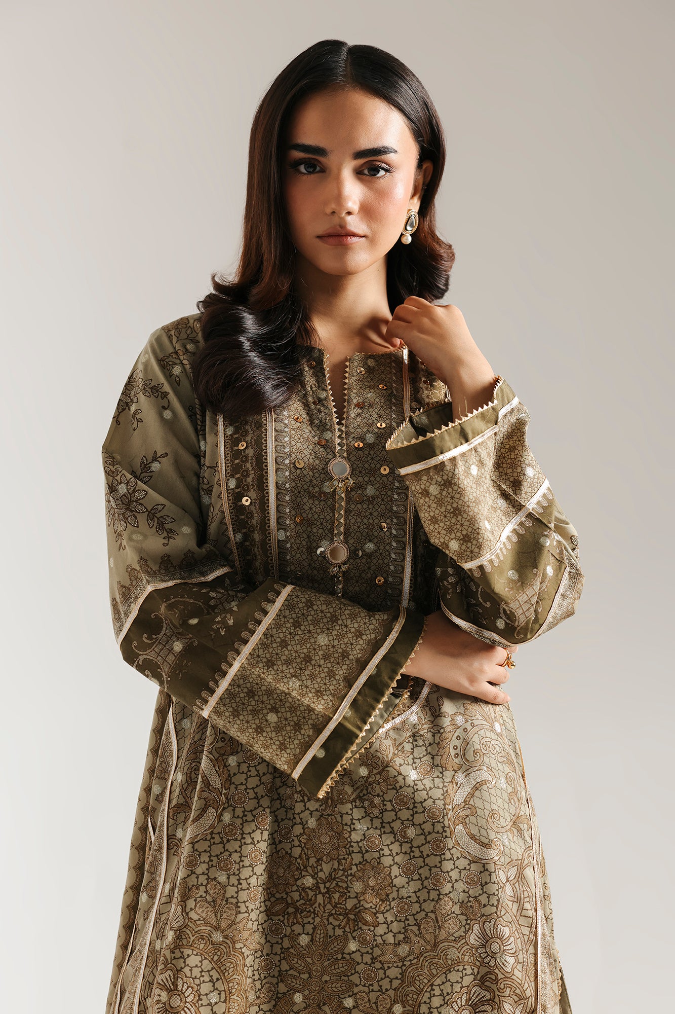 EMBROIDERED SUIT (E3505/103/006) - Image 4