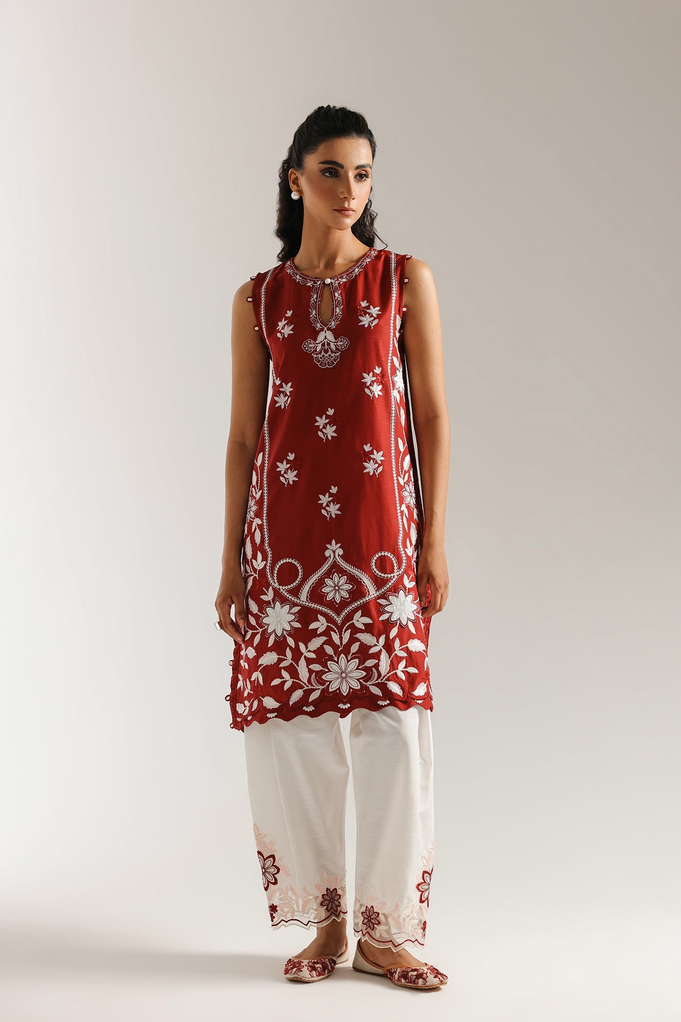 EMBROIDERED SUIT (E3507/103/402) - Image 2
