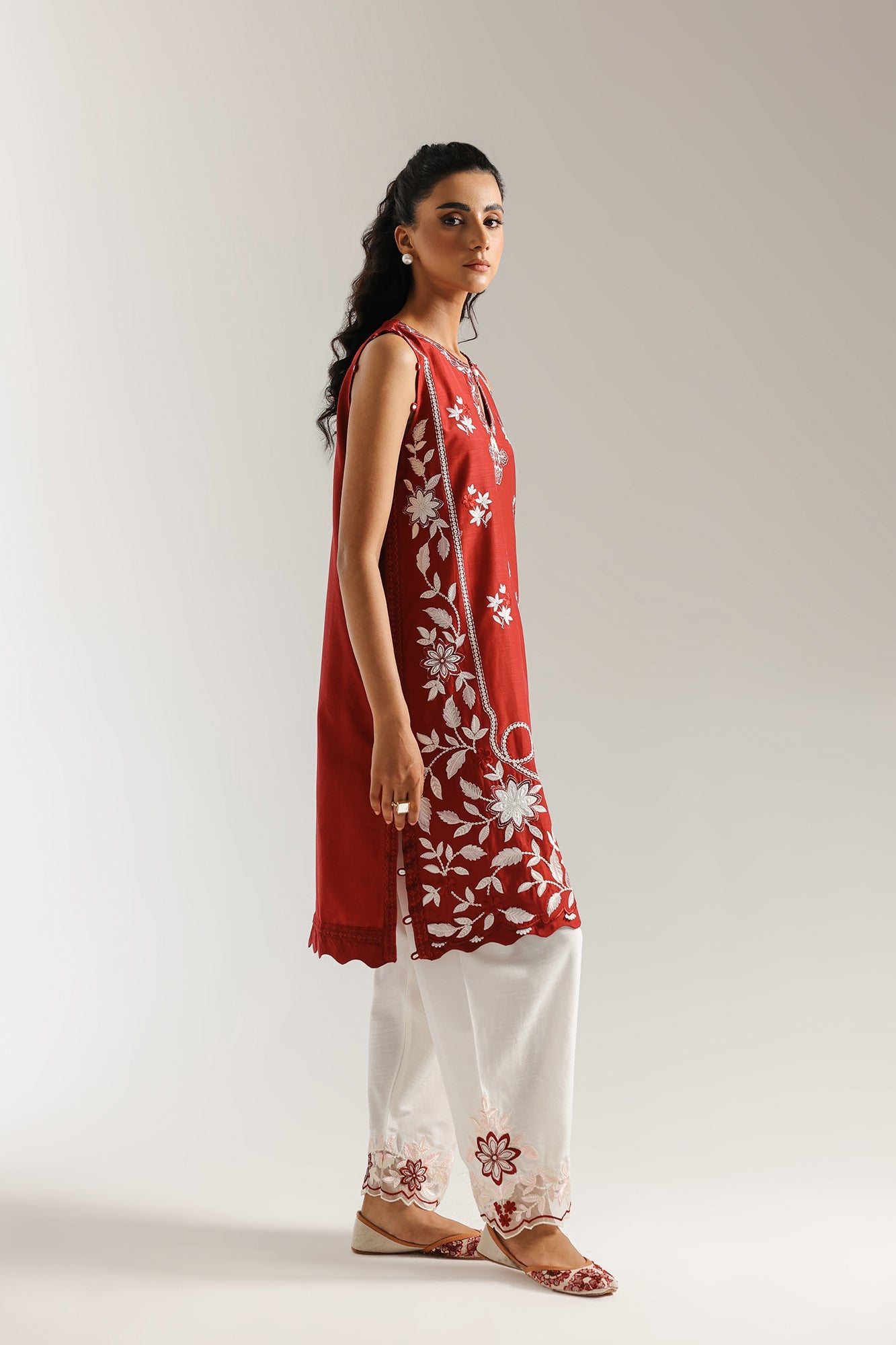 EMBROIDERED SUIT (E3507/103/402) - Image 3