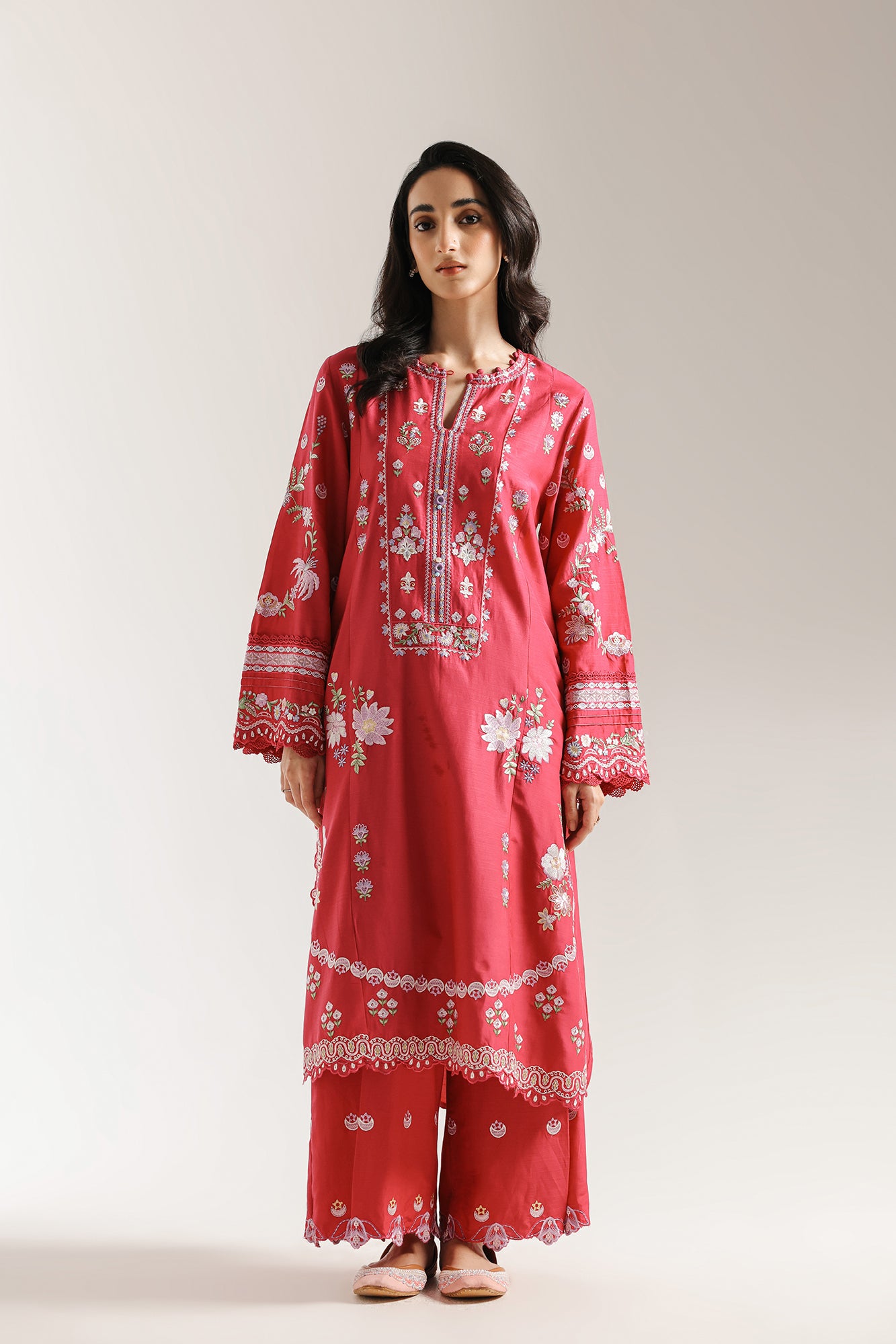 EMBROIDERED SUIT (E3512/103/407) - Image 2