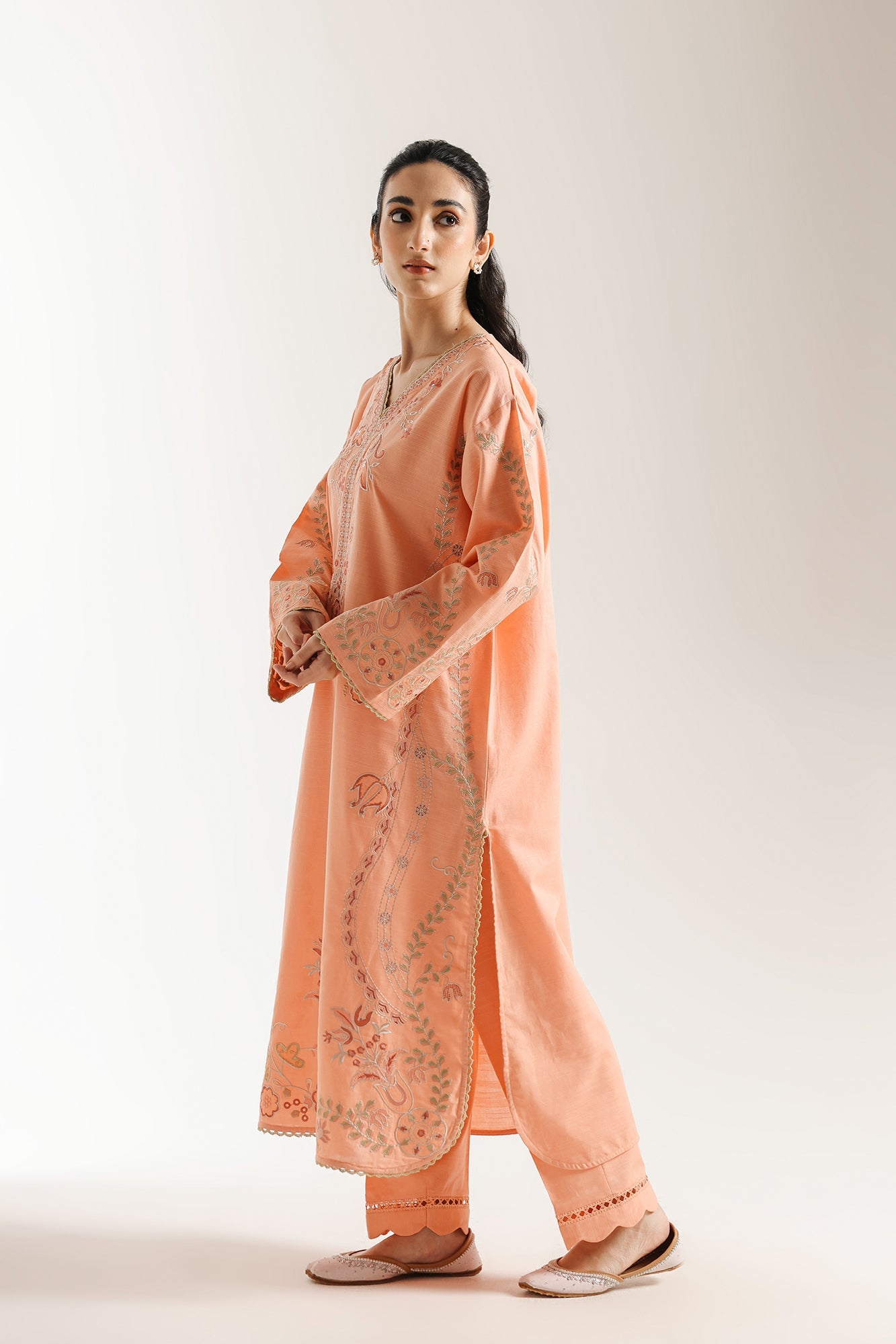 EMBROIDERED SUIT (E3601/103/214) - Image 2