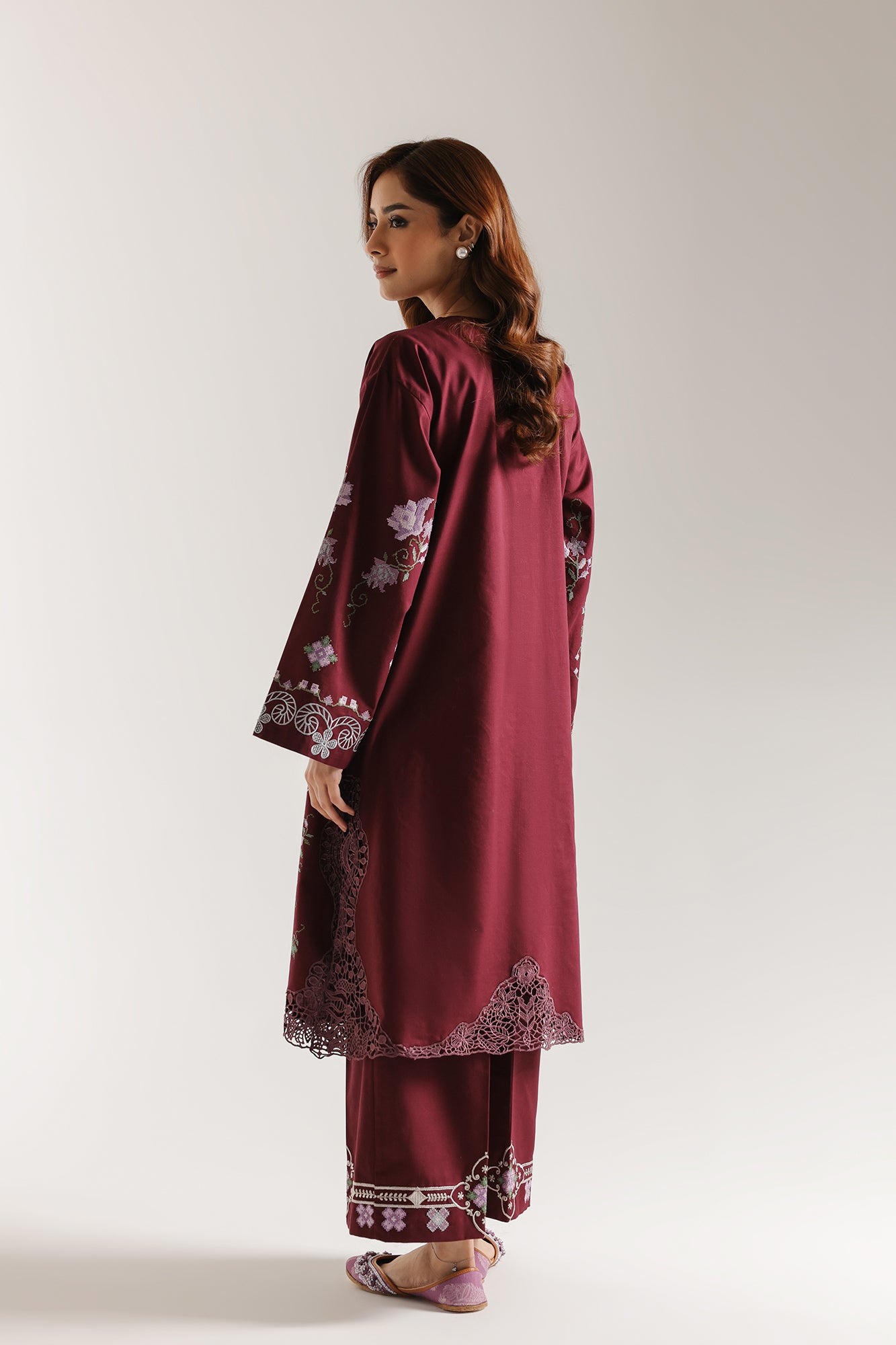 EMBROIDERED SUIT (E3653/103/519) - Image 3