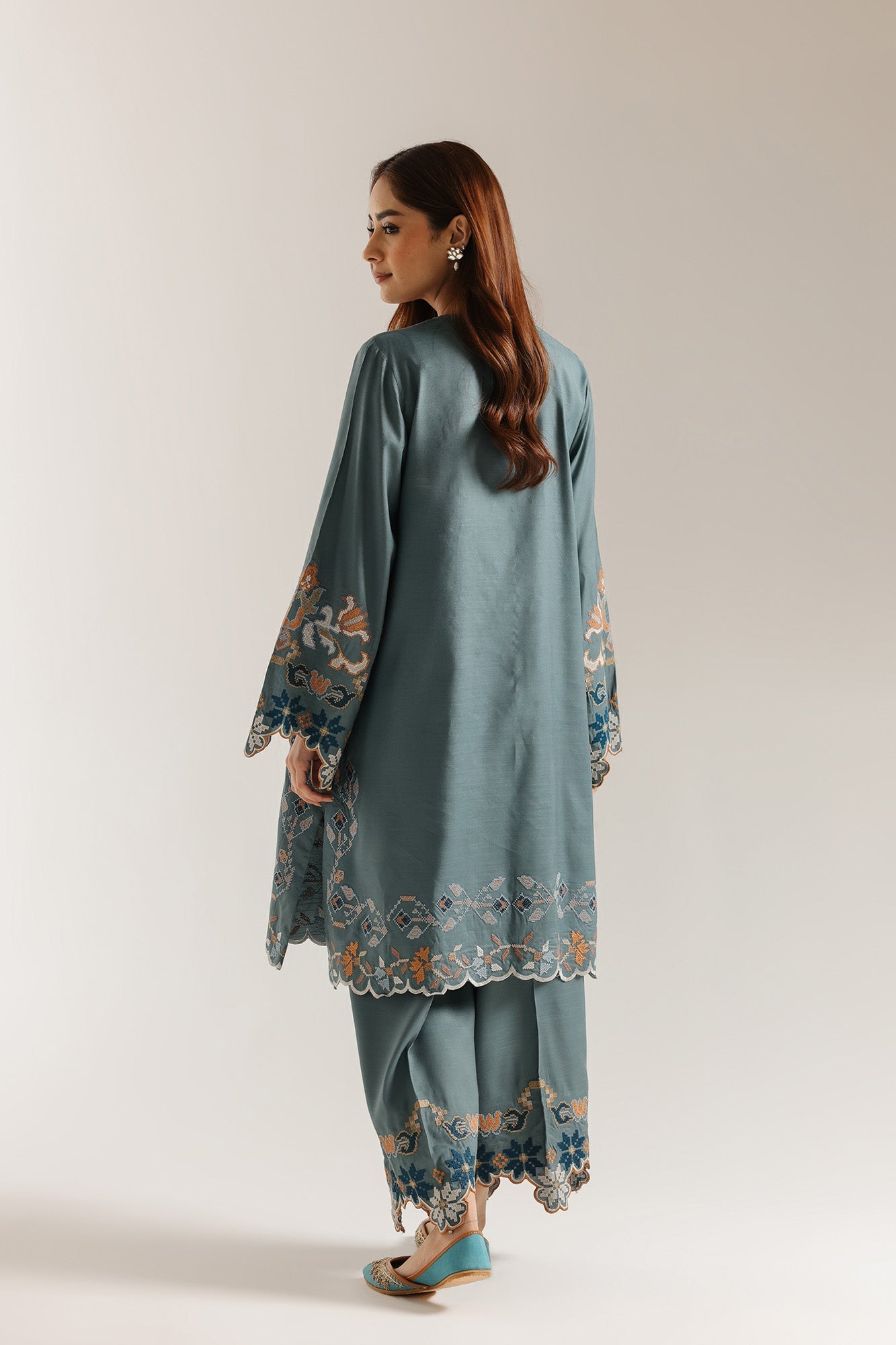 EMBROIDERED SUIT (E3655/103/613) - Image 4