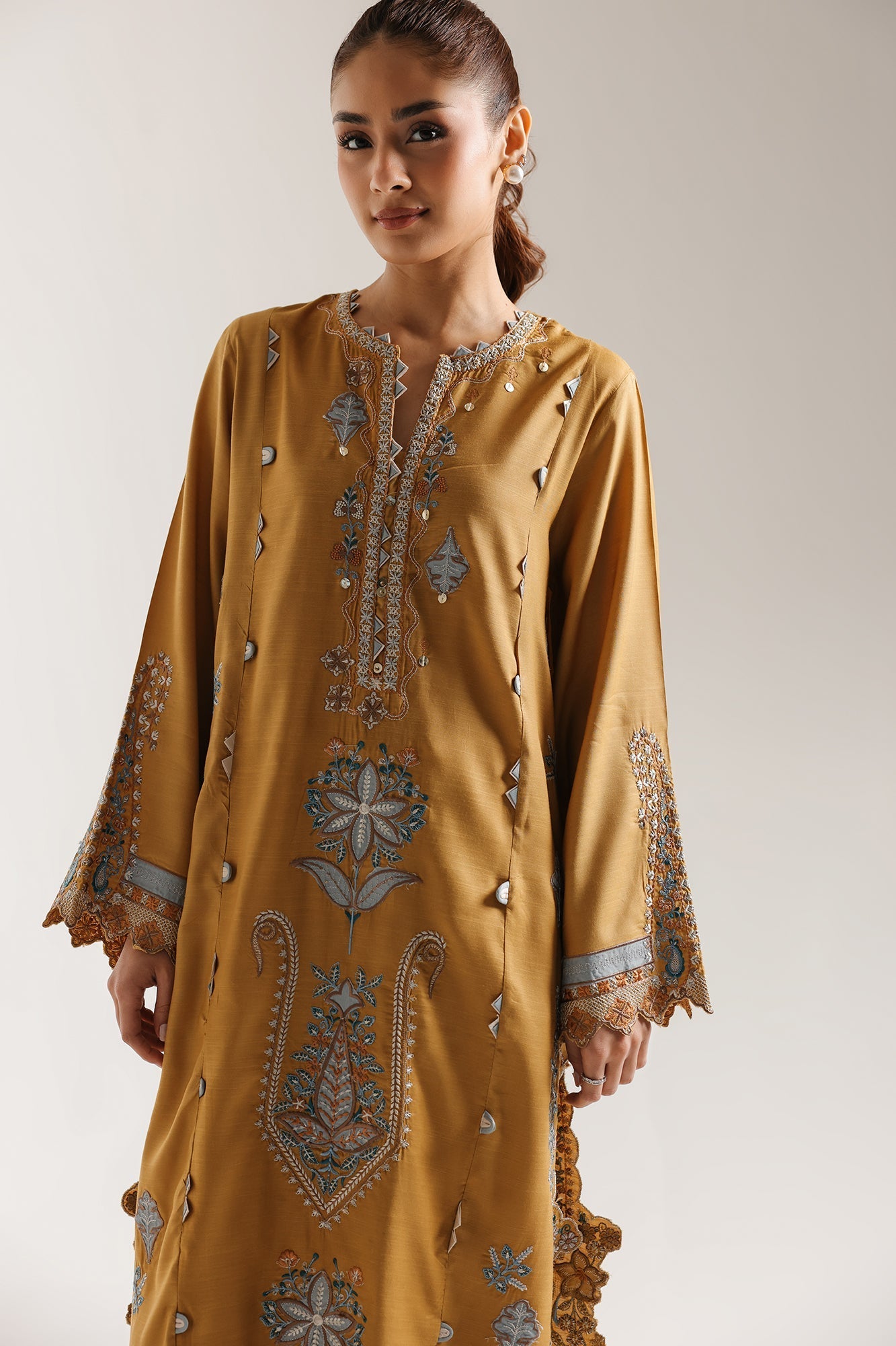 EMBROIDERED SUIT (E3660/103/219) - Image 5