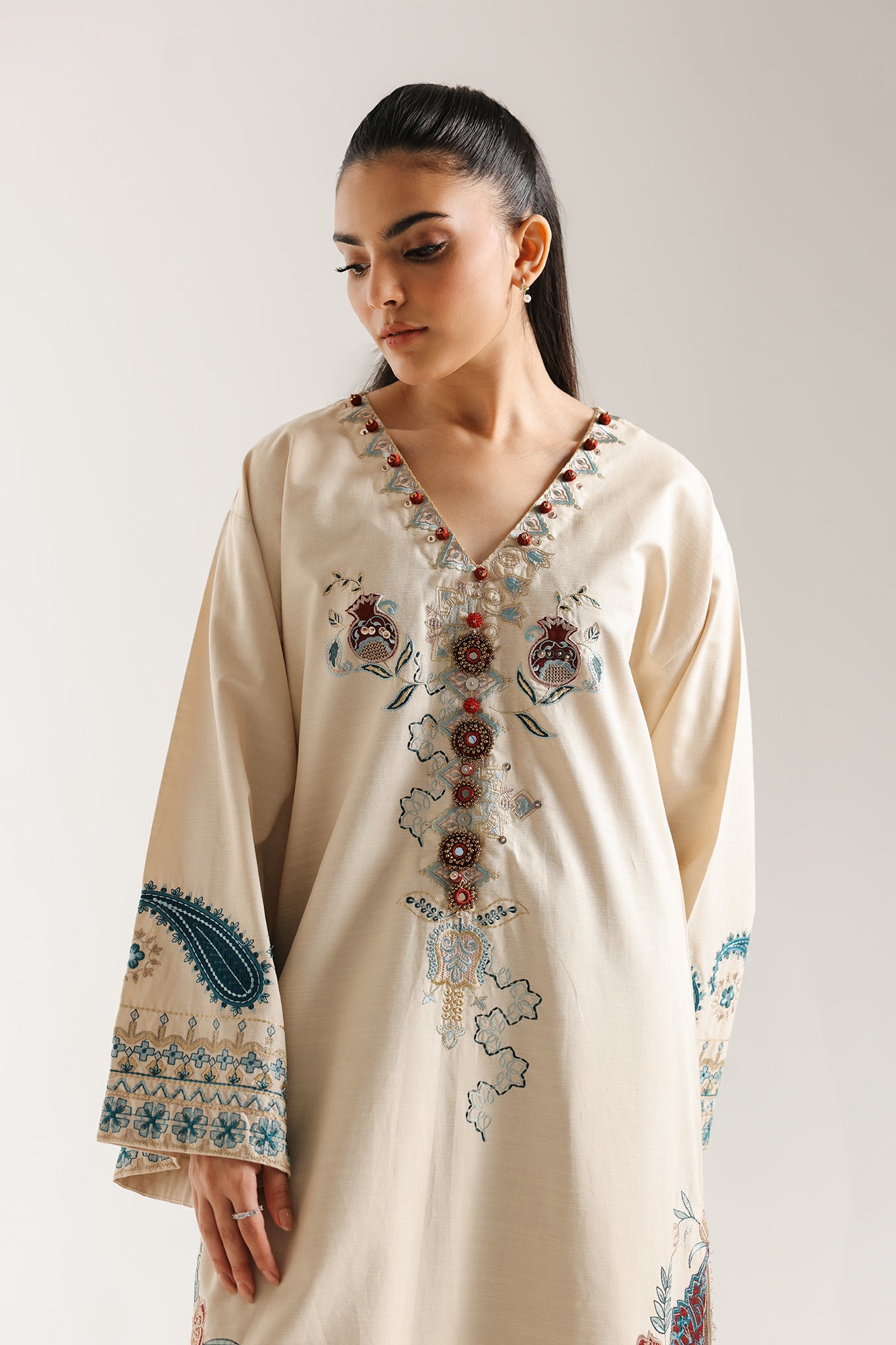 EMBROIDERED SUIT (E3670/103/004) - Image 5