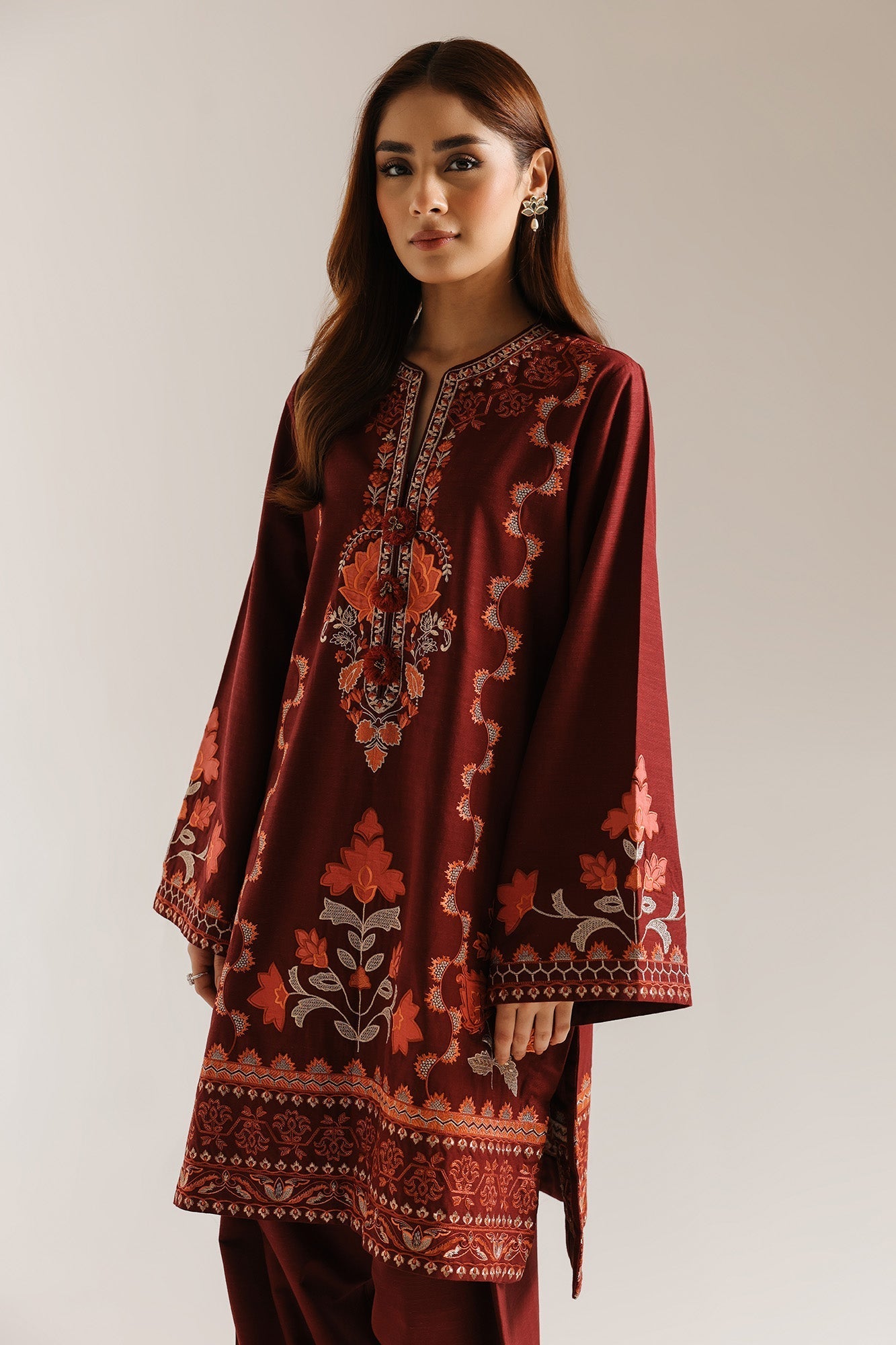 EMBROIDERED SUIT (E3684/103/302) - Image 4