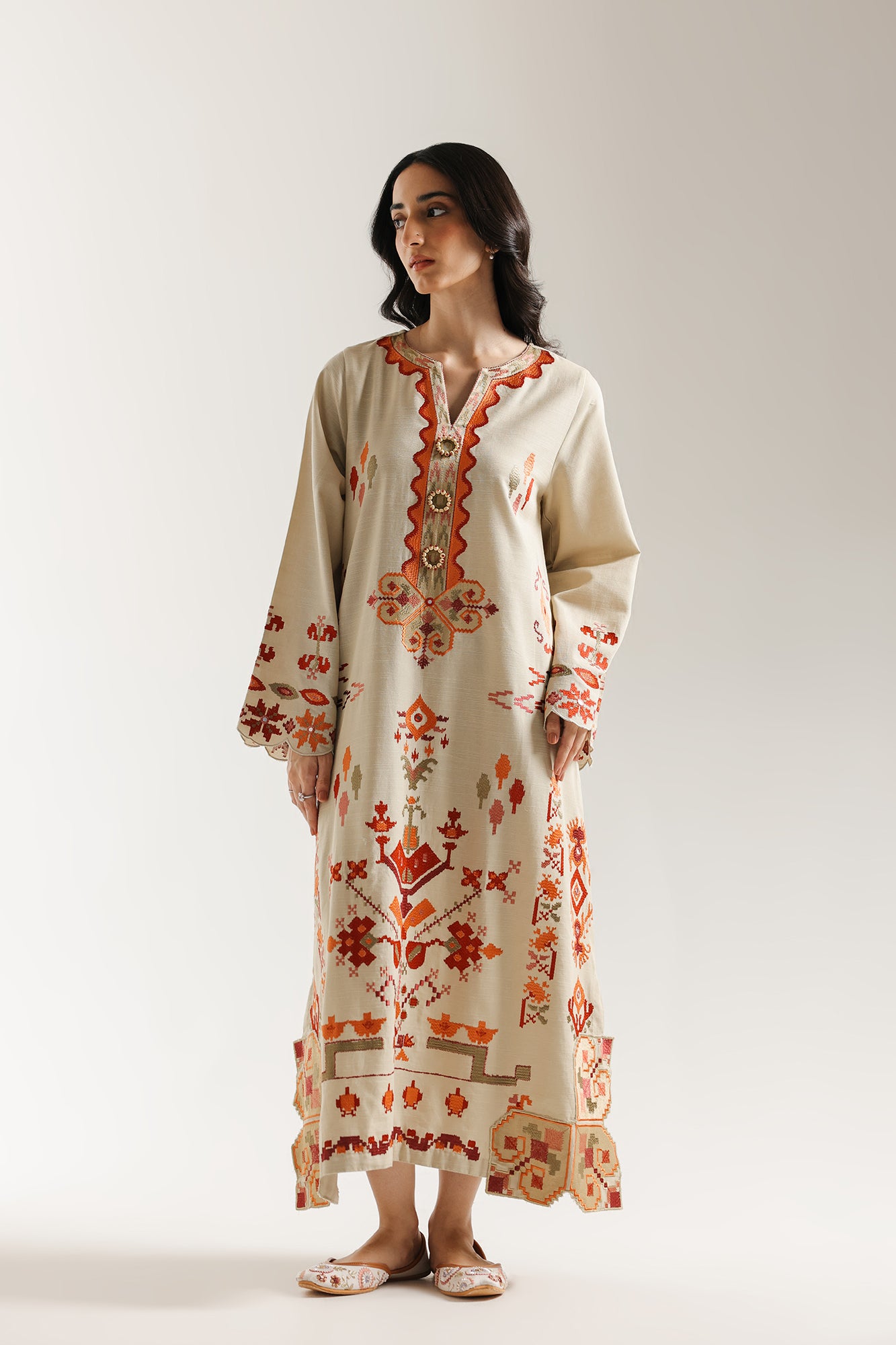 EMBROIDERED KAFTAN (E3716/103/130) - Image 2