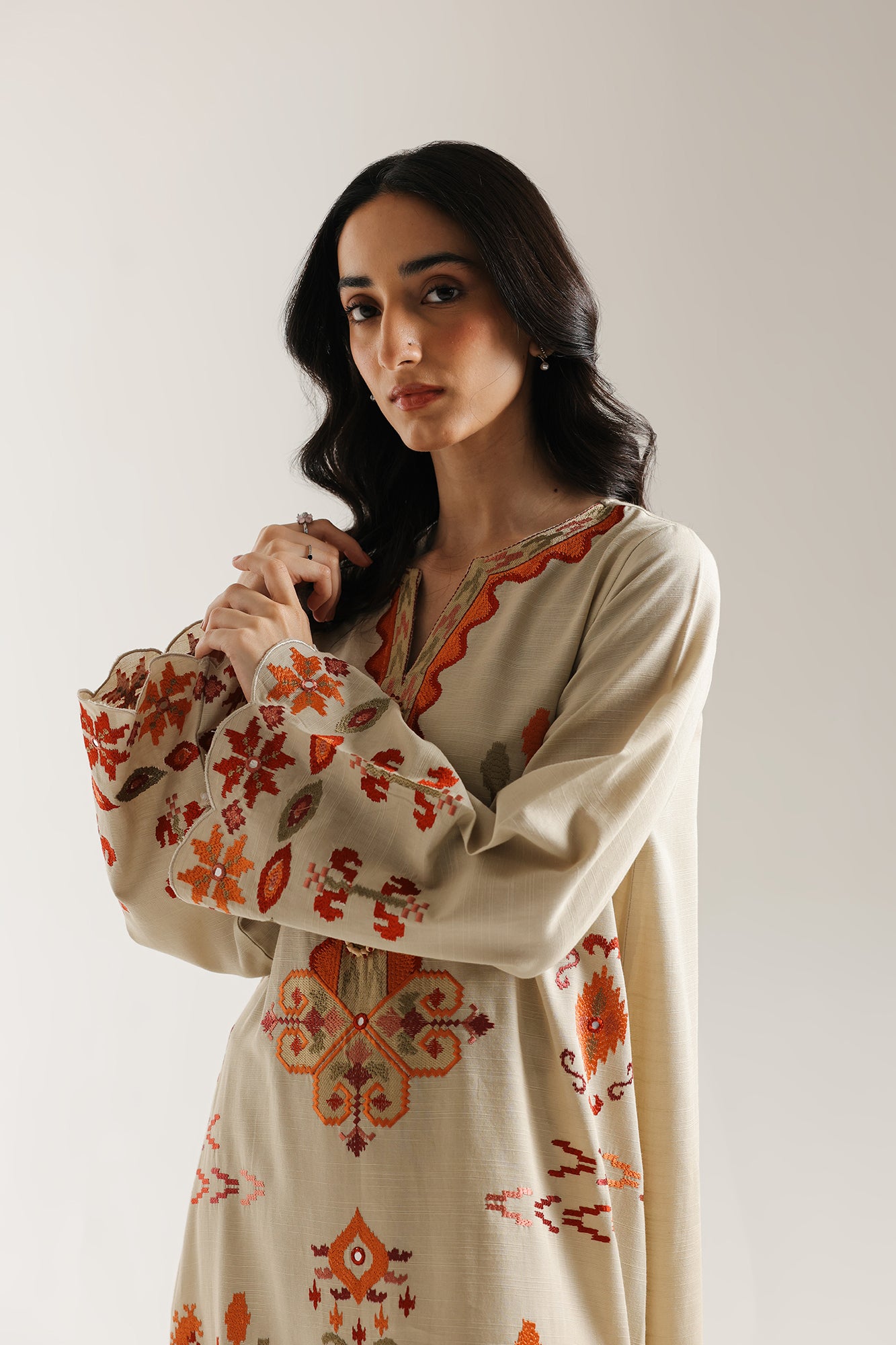 EMBROIDERED KAFTAN (E3716/103/130) - Image 4