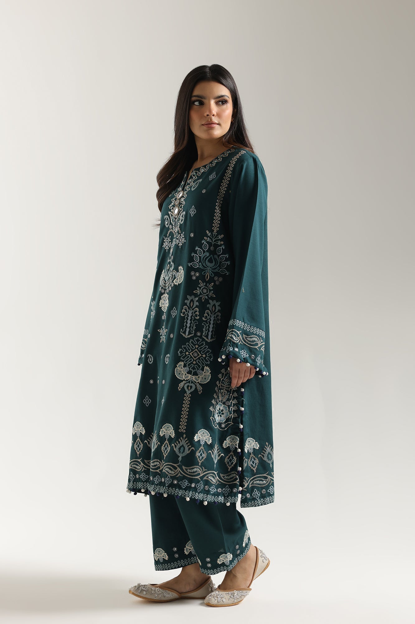 EMBROIDERED SUIT (E3722/103/712) - Image 3