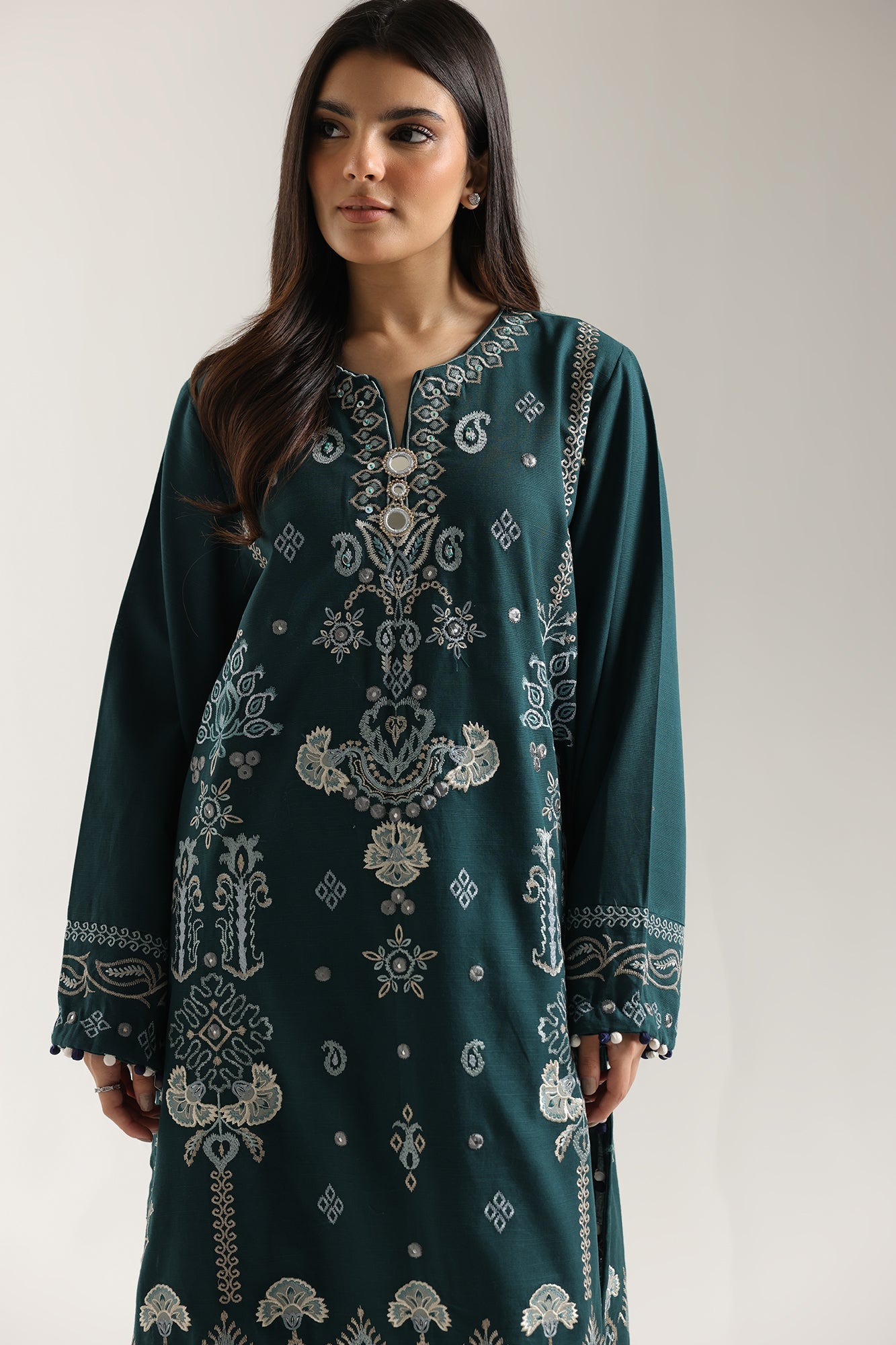 EMBROIDERED SUIT (E3722/103/712) - Image 5