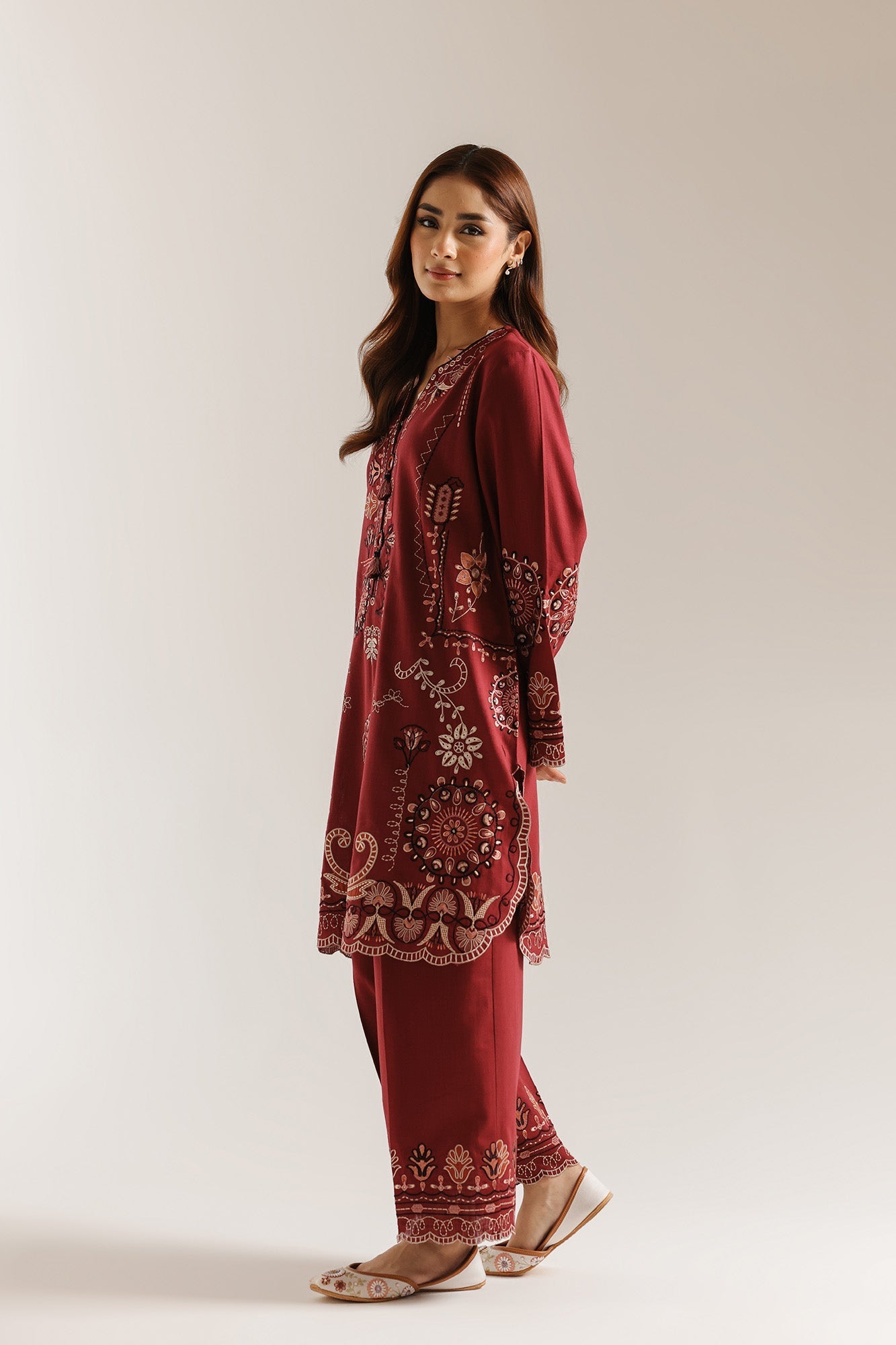 EMBROIDERED SUIT (E3743/103/314) - Image 3