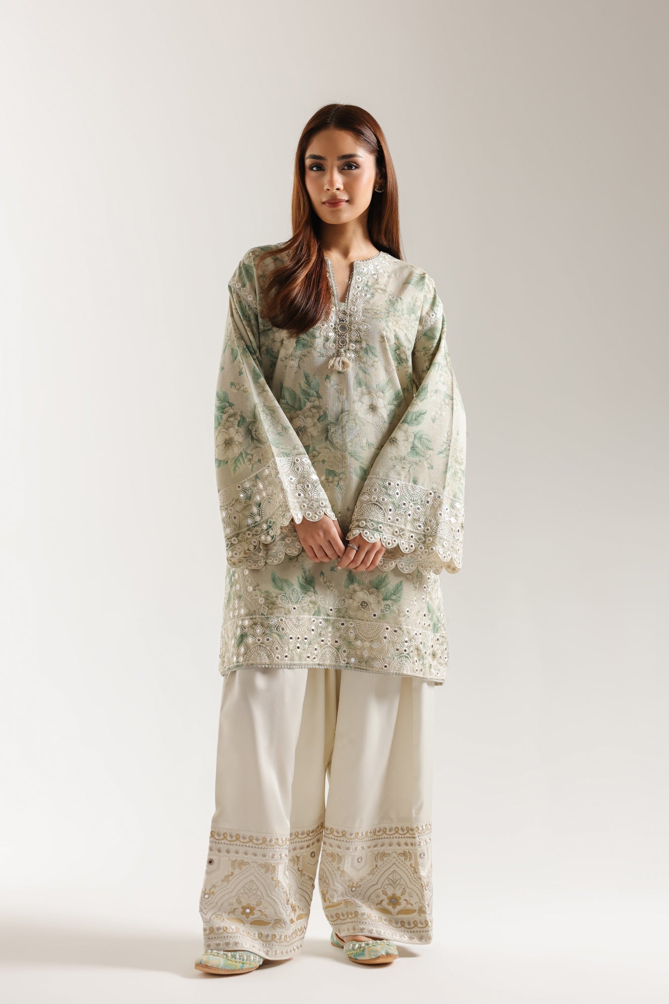 EMBROIDERED SUIT (E3750/103/115) - Image 2