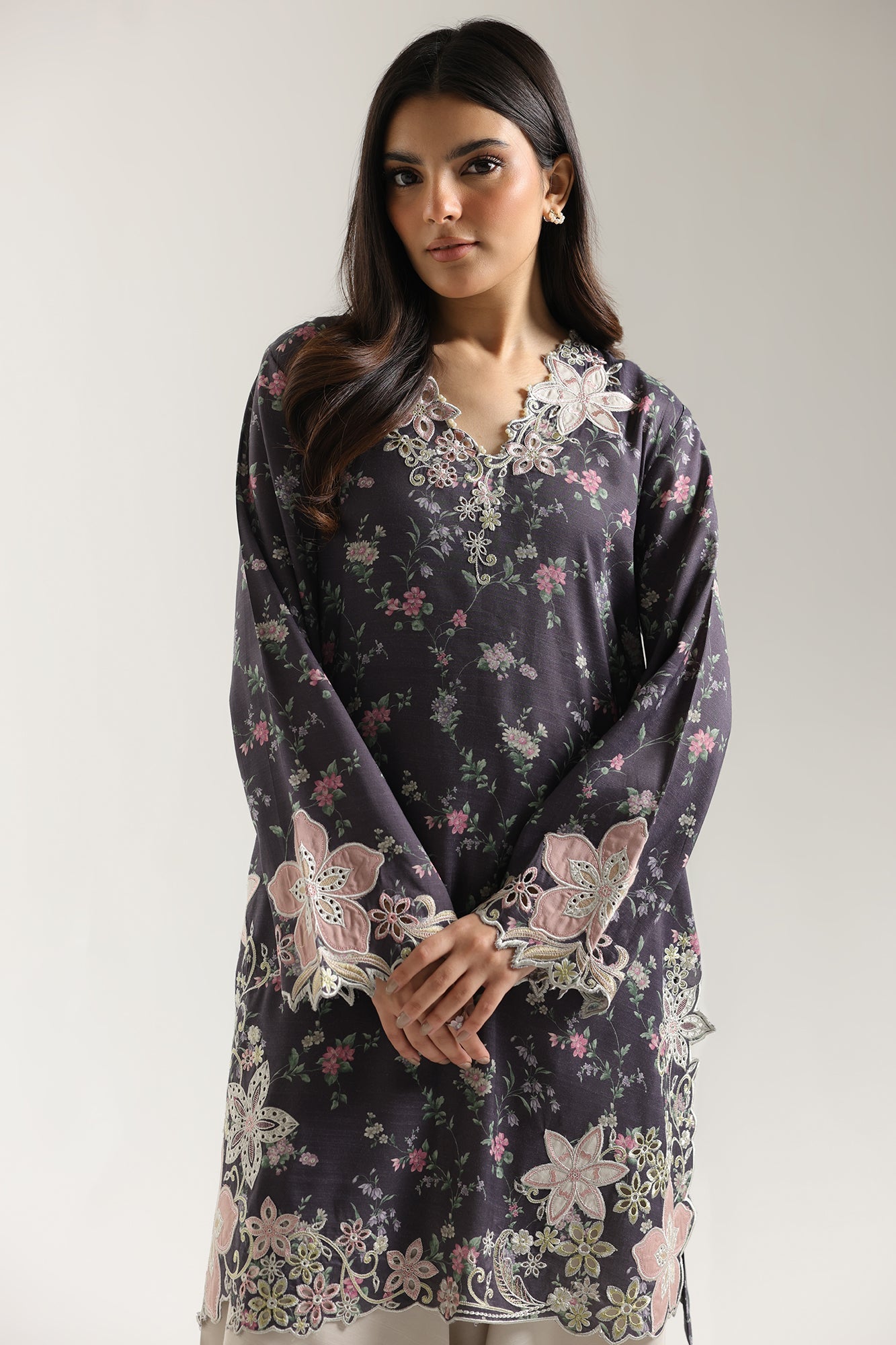 EMBROIDERED SUIT (E3774/103/505) - Image 5