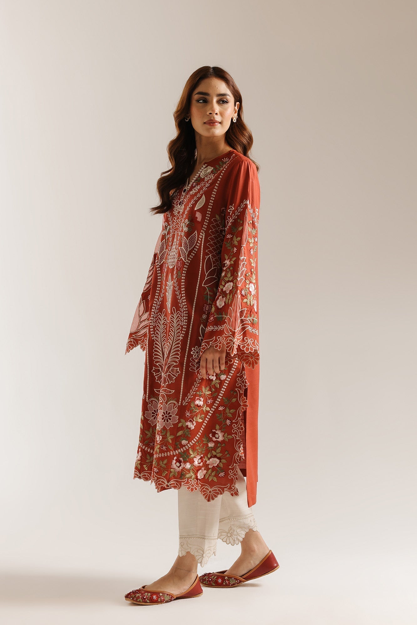 EMBROIDERED SUIT (E3776/103/205) - Image 3