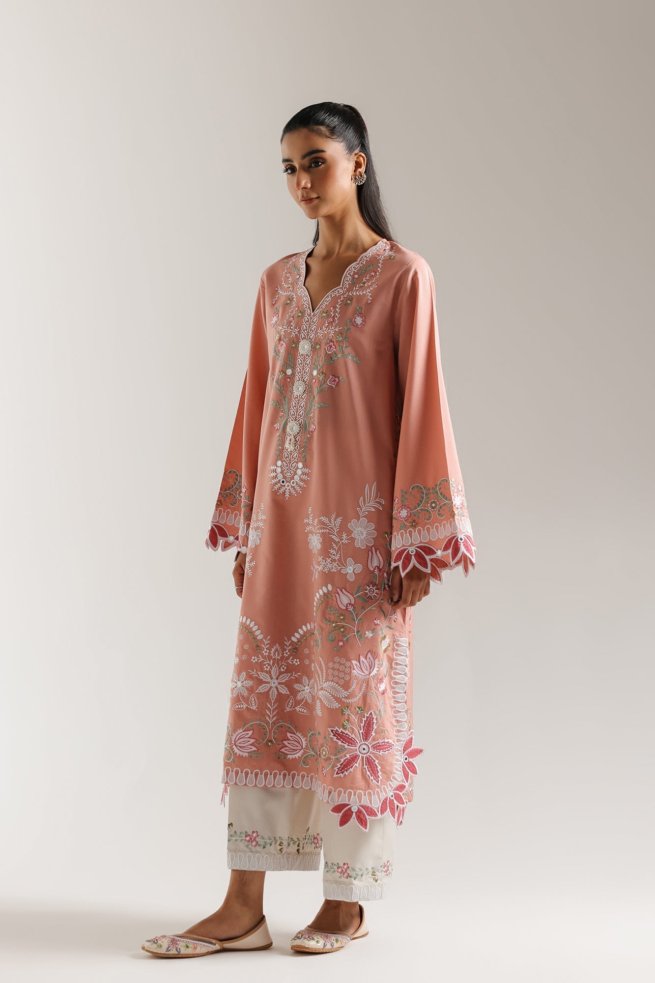 EMBROIDERED SUIT (E3788/103/314) - Image 3