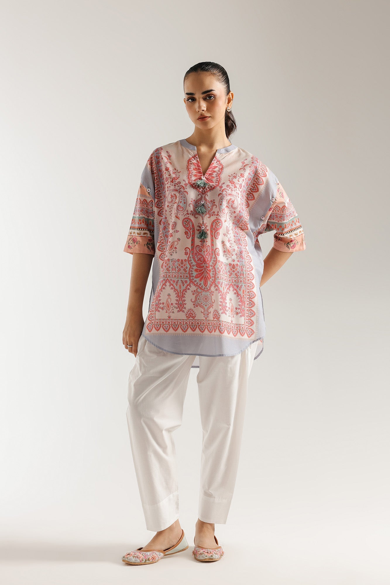 PRINTED KURTI (E5850/102/329) - Image 2