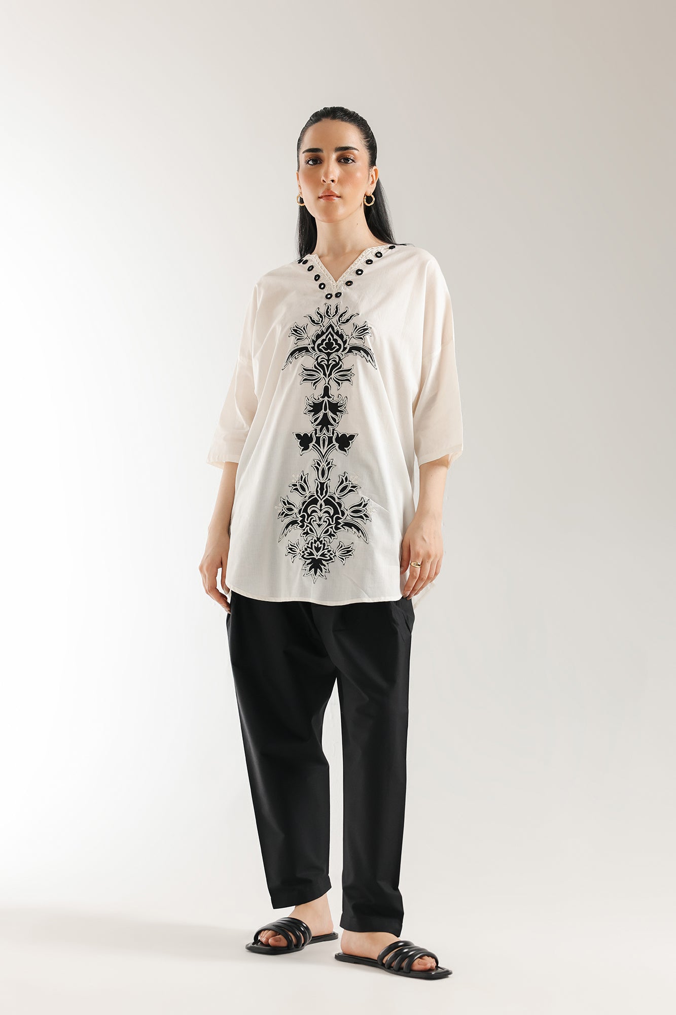 EMBROIDERED KURTI (E5856/102/002) - Image 2