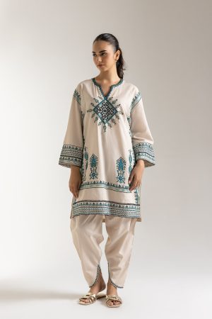 EMBROIDERED SUIT (E6145/102/006)