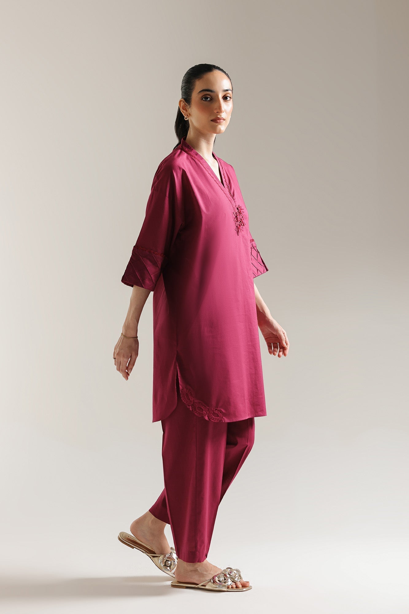 EMBROIDERED SUIT (E6155/102/519) - Image 3