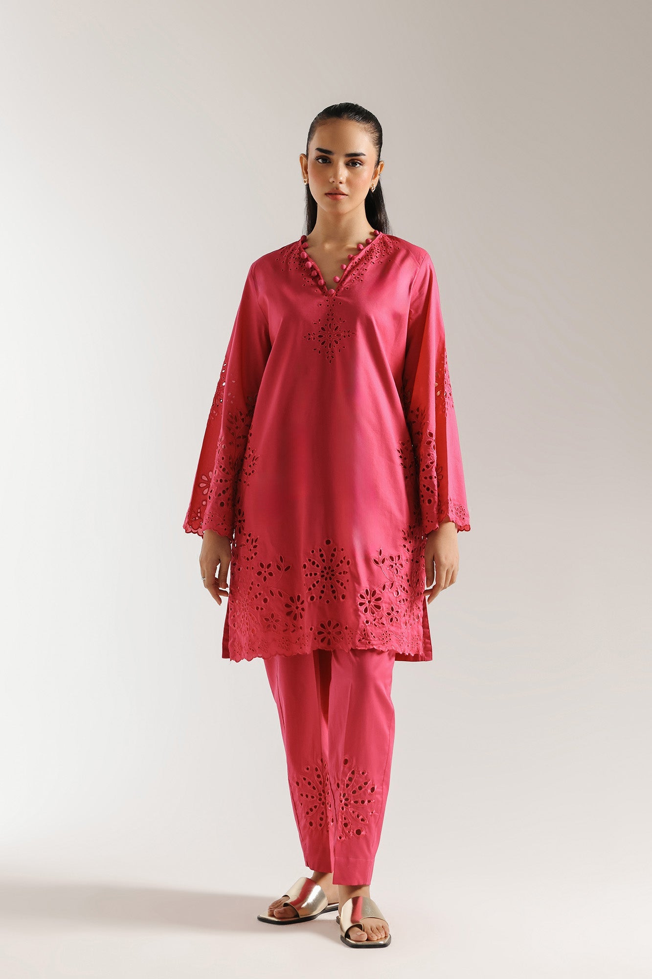 EMBROIDERED SUIT (E6157/102/406) - Image 2