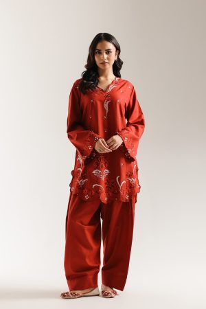 EMBROIDERED SUIT (E6652/102/301)