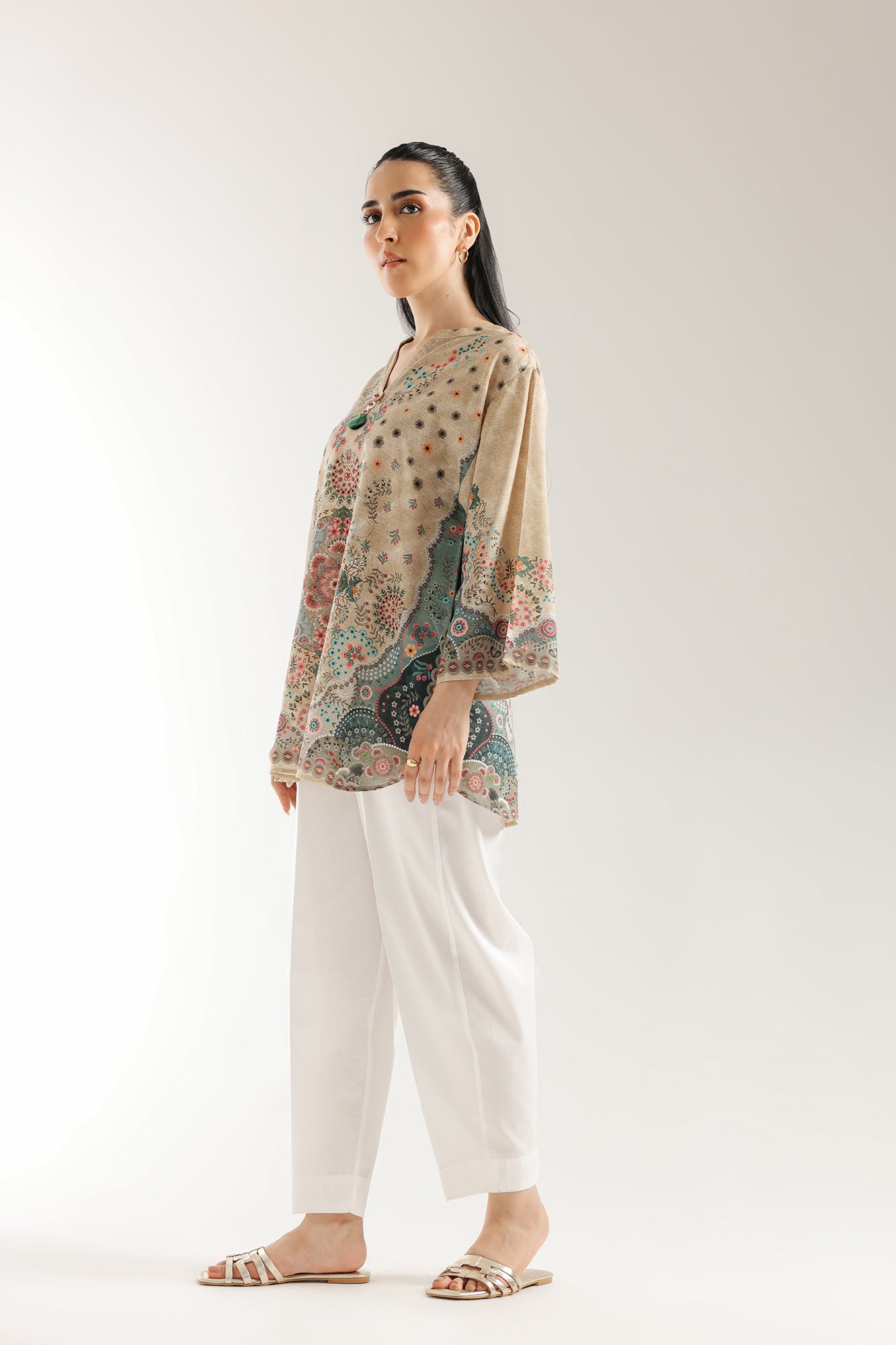 PRINTED KURTI (E6659/102/006) - Image 3