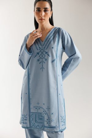 EMBROIDERED SUIT (E7034/102/609)