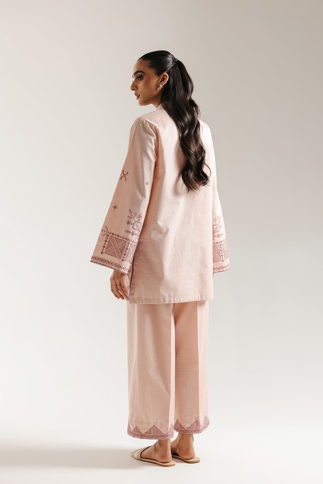 EMBROIDERED SUIT (E7039/102/330) - Image 3