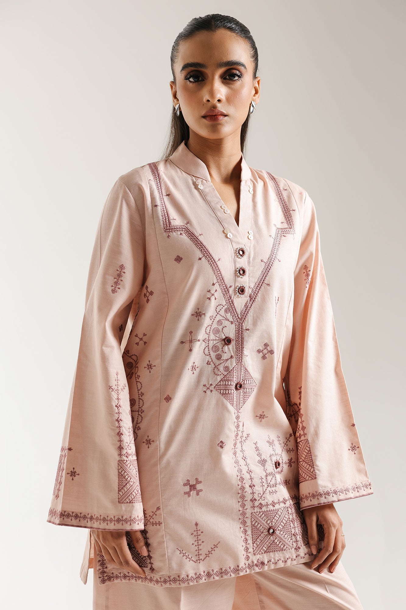 EMBROIDERED SUIT (E7039/102/330) - Image 4